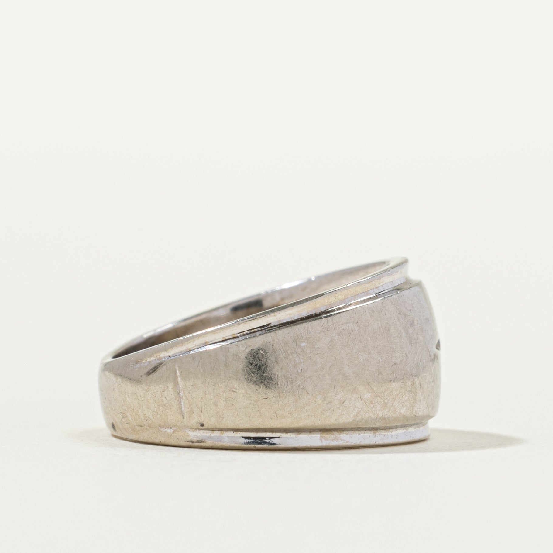 Star Set Diamond Cigar Band | SZ 4.25 |