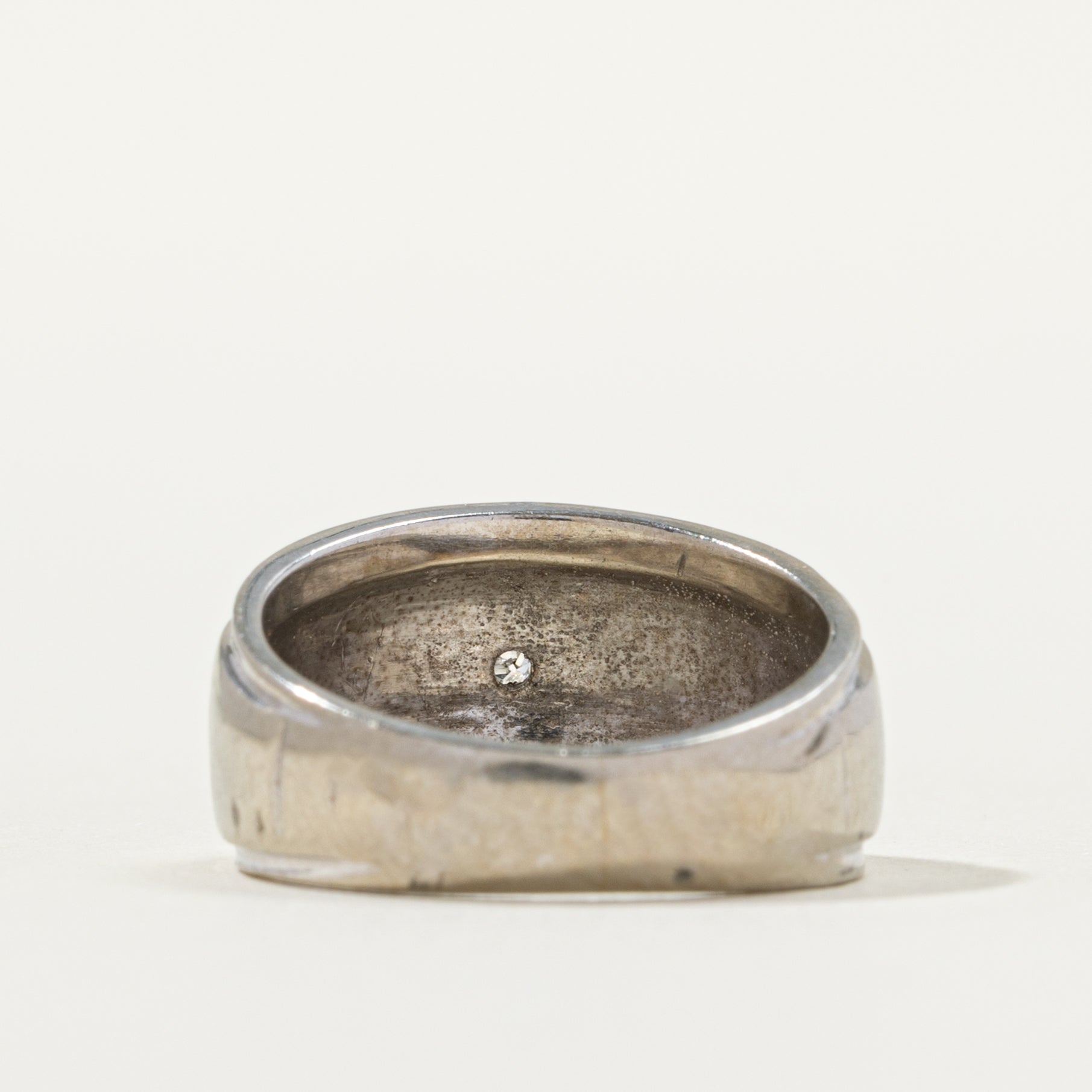 Star Set Diamond Cigar Band | SZ 4.25 |