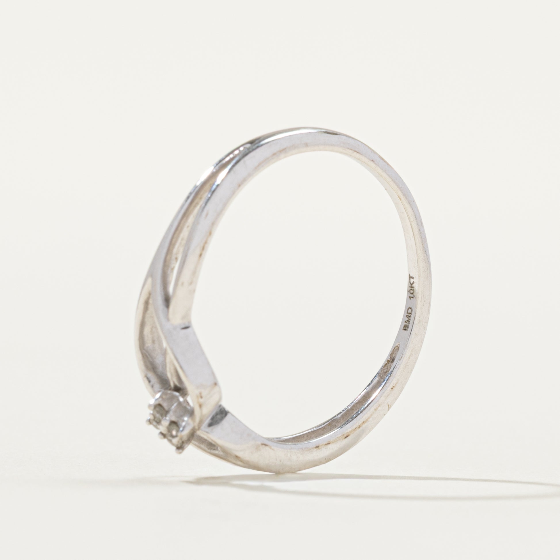 Diamond Cluster Twisted Openwork Ring | SZ 7.0 |