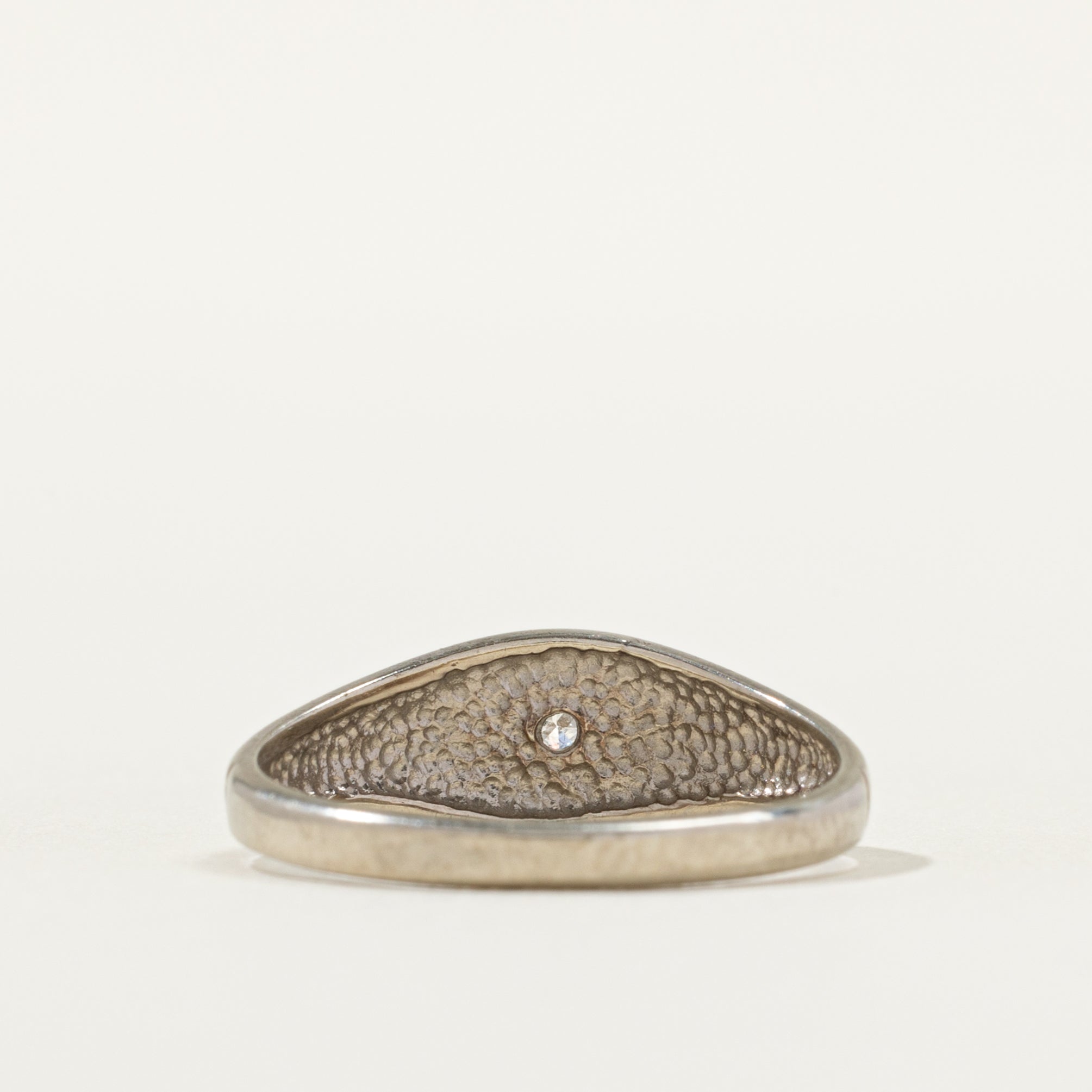 Diamond Flower Tapered Ring | SZ 7.0 |