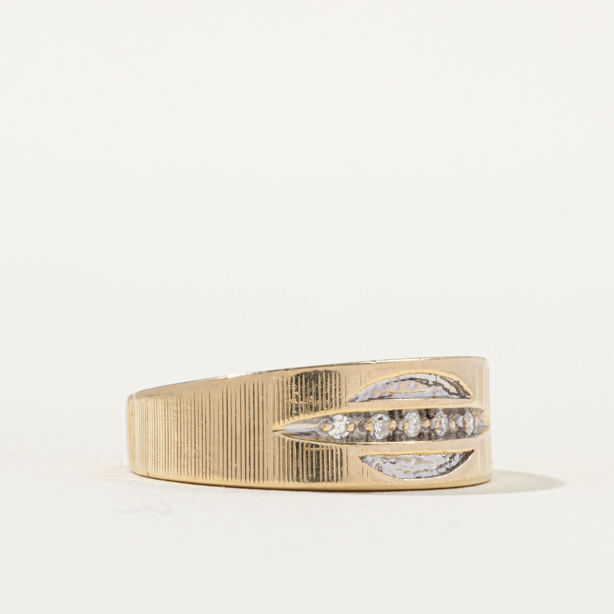 Diamond Planet Textured Band | SZ 6.75 |