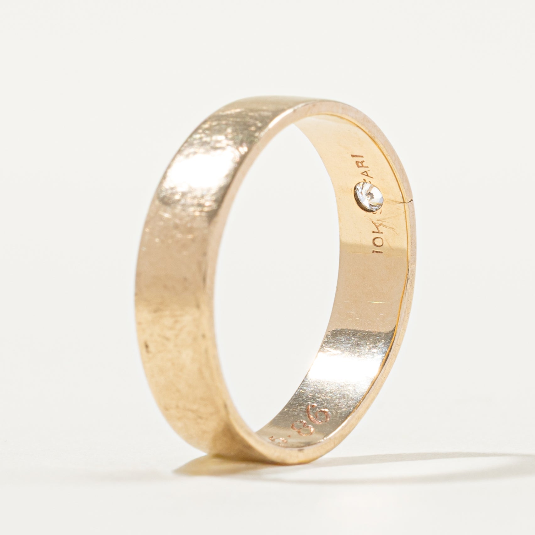 Star Set Diamond Band | SZ 7.0 | 4.86mm |