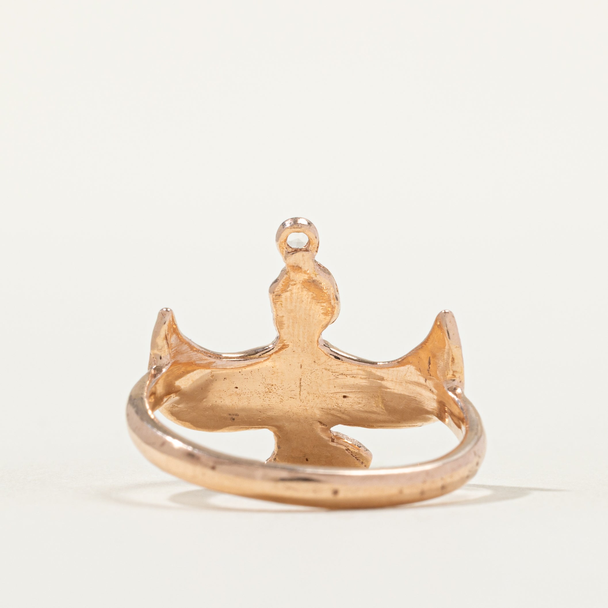 Diamond Egyptian Goddess Isis Ring | SZ 7.75 |