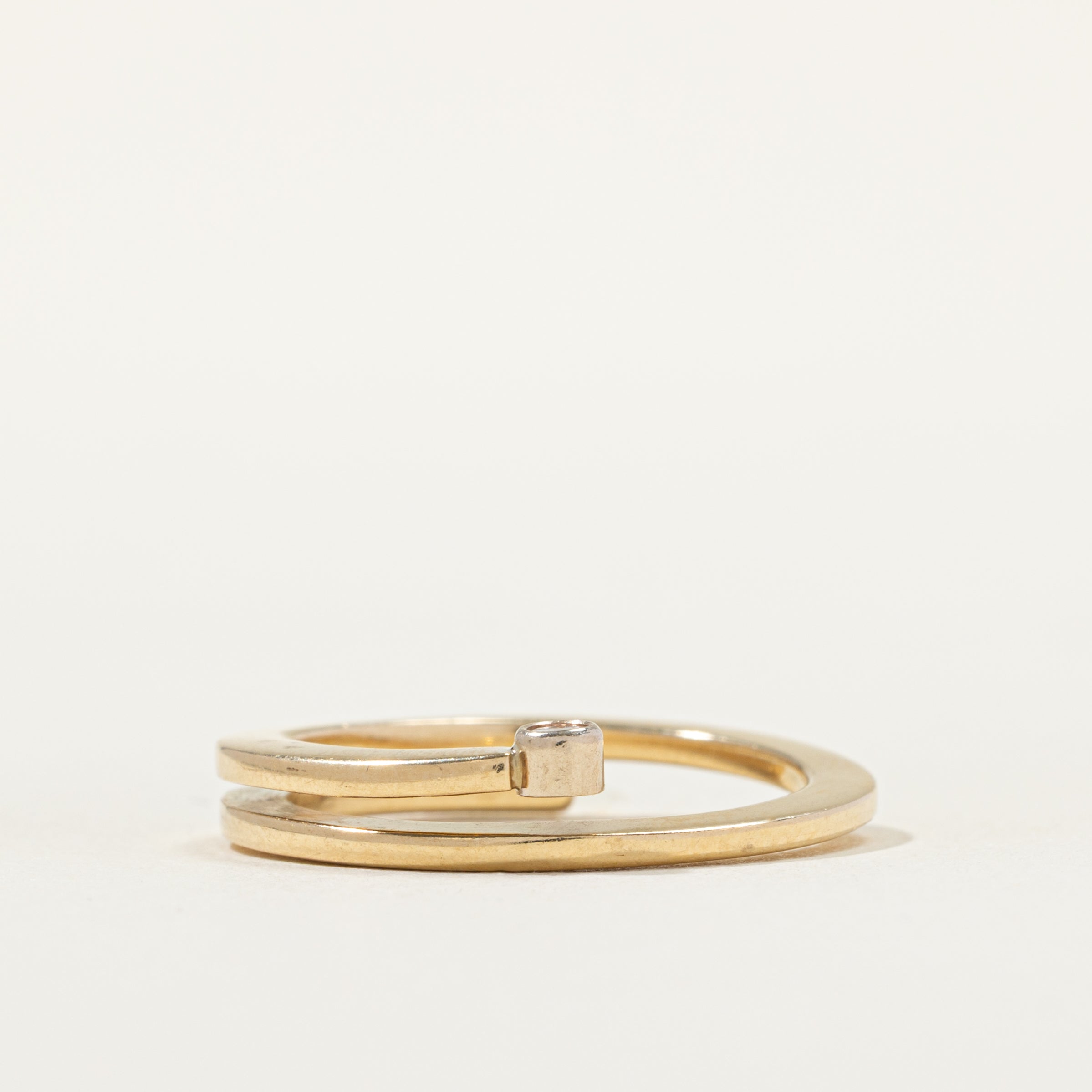 Chaument' Triomphe de Chaumet Wedding Band | 0.01ct | SZ 8.75 |