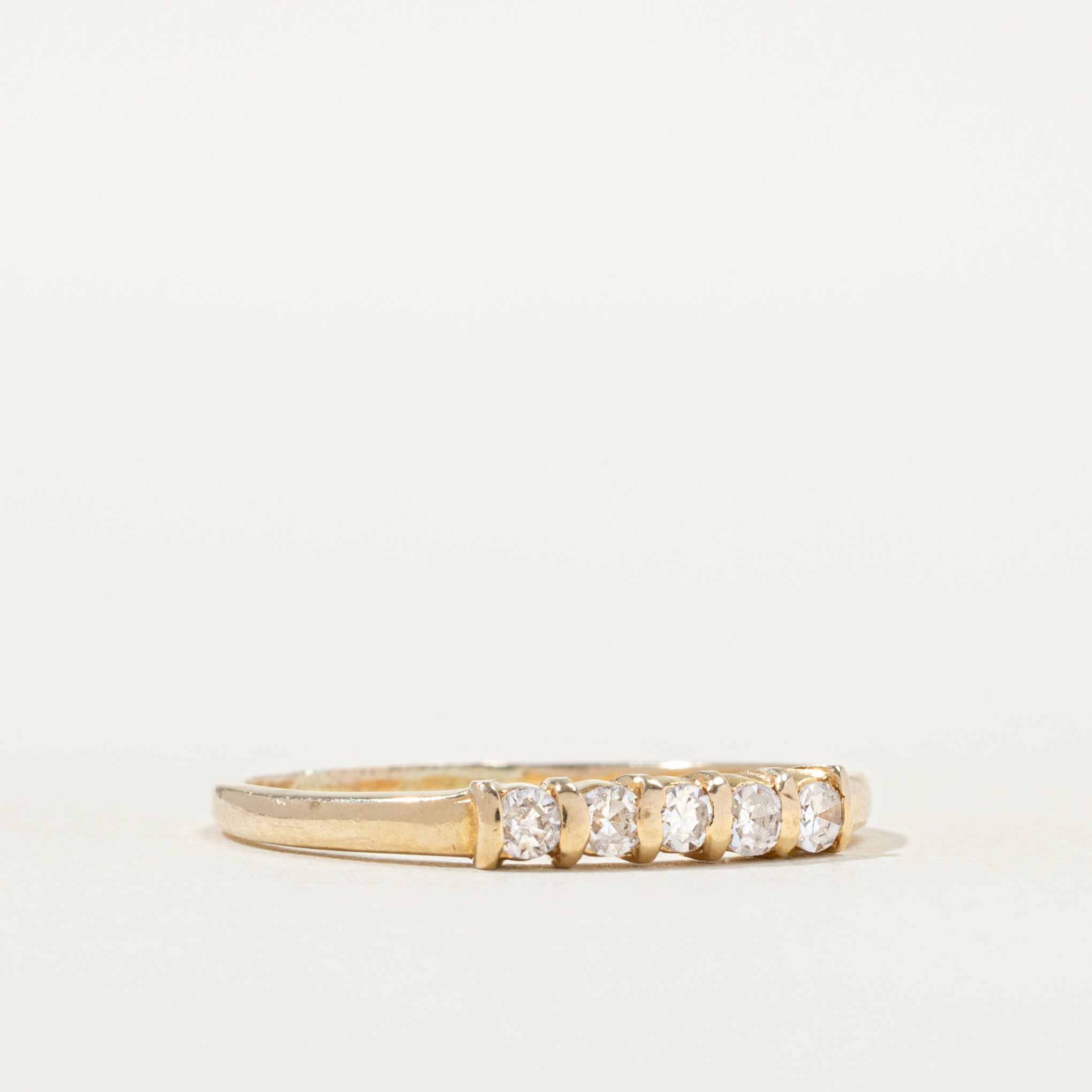 Five Stone Diamond Band | SZ 6.75 |