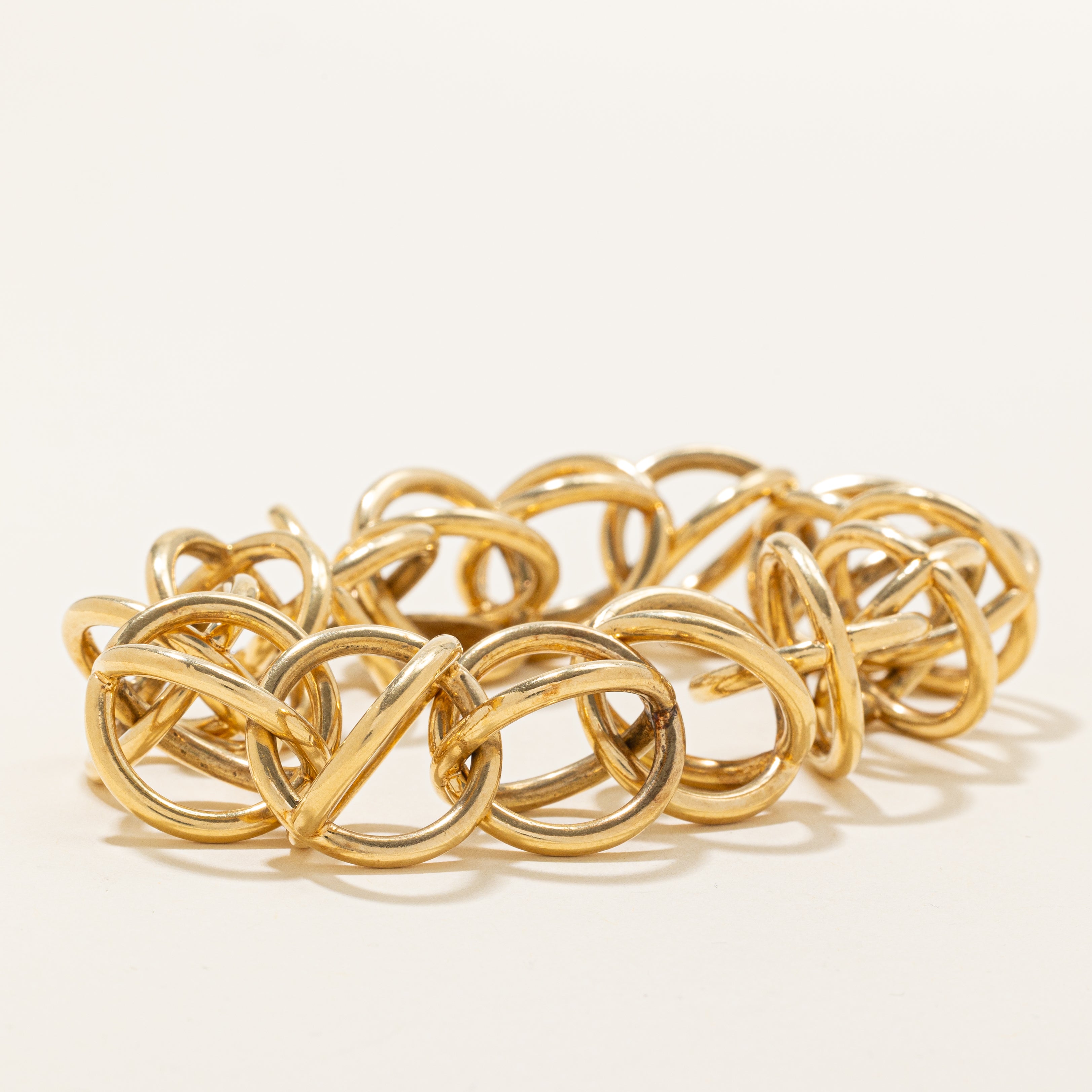 'Stittgen' Crossover Link Bracelet | 8.5"