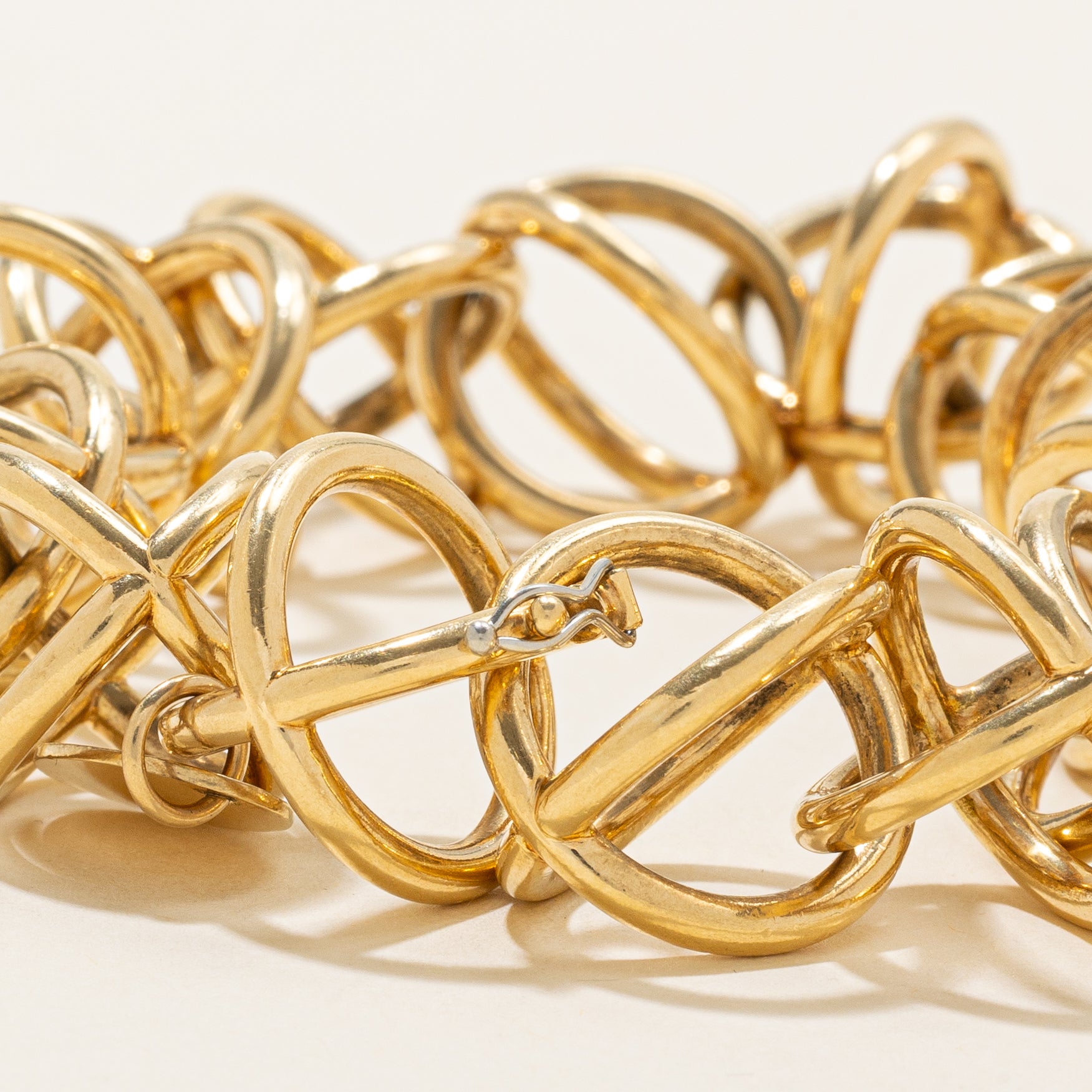 'Stittgen' Crossover Link Bracelet | 8.5"