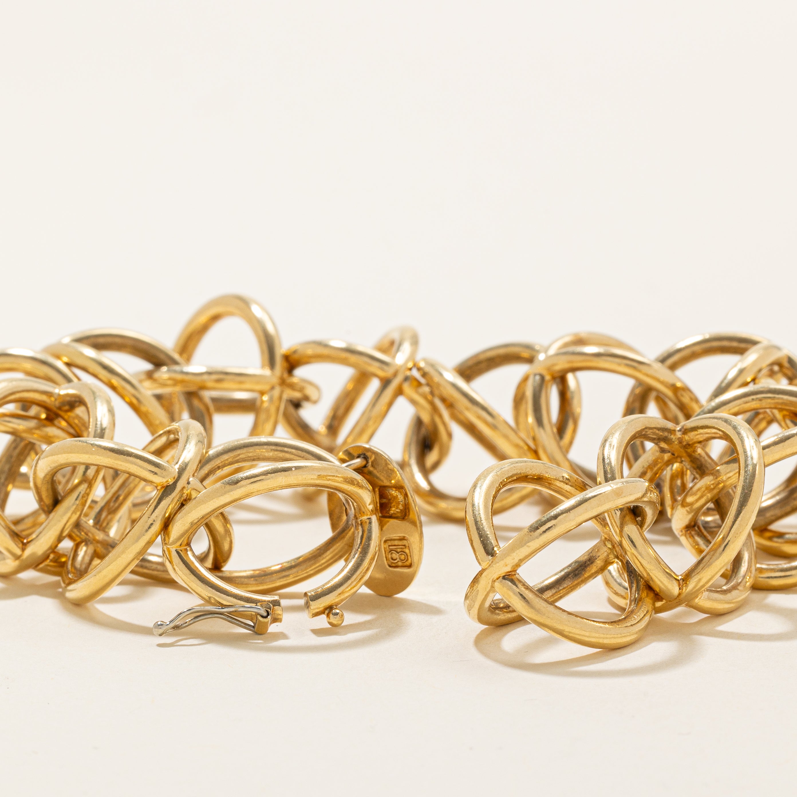 'Stittgen' Crossover Link Bracelet | 8.5"