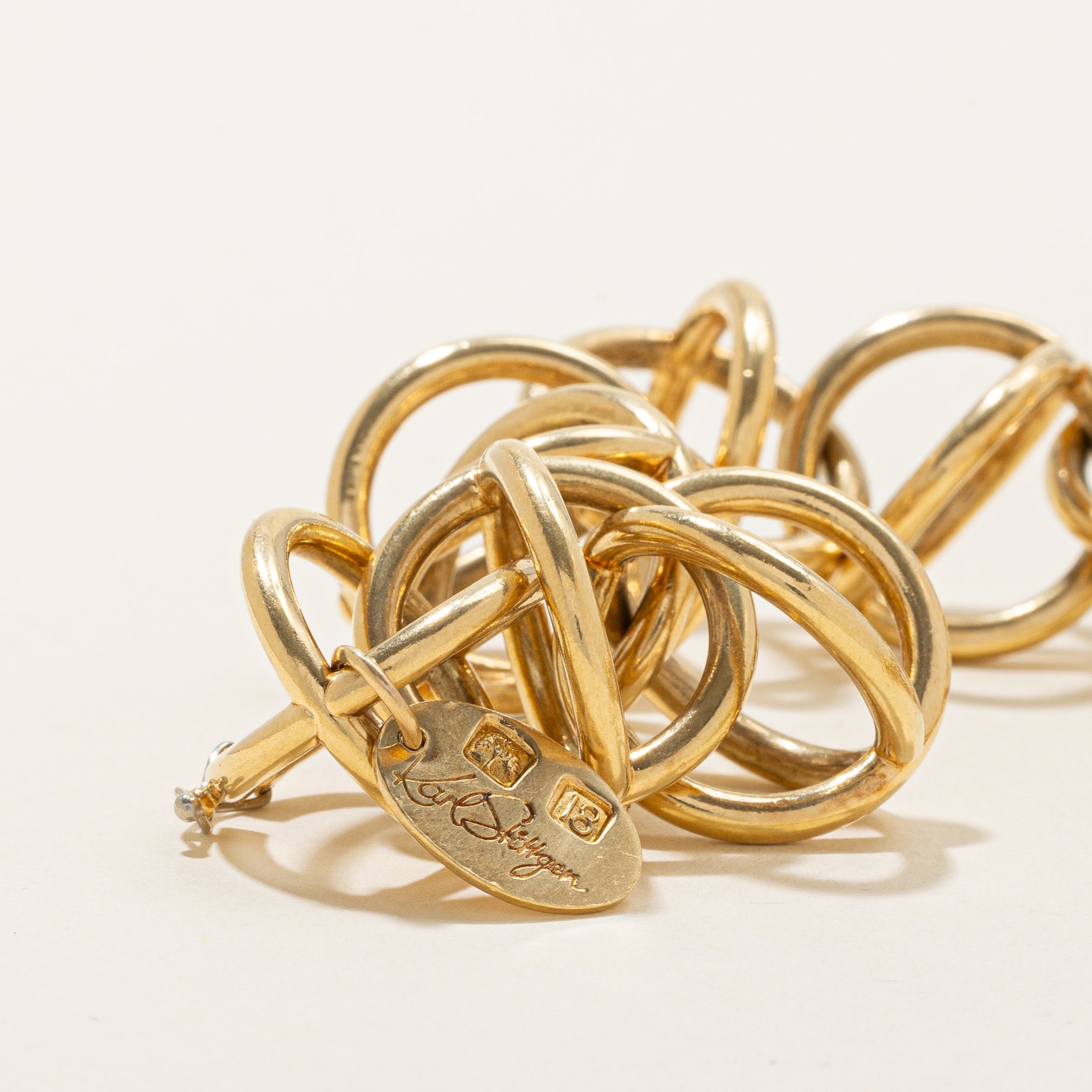 'Stittgen' Crossover Link Bracelet | 8.5"