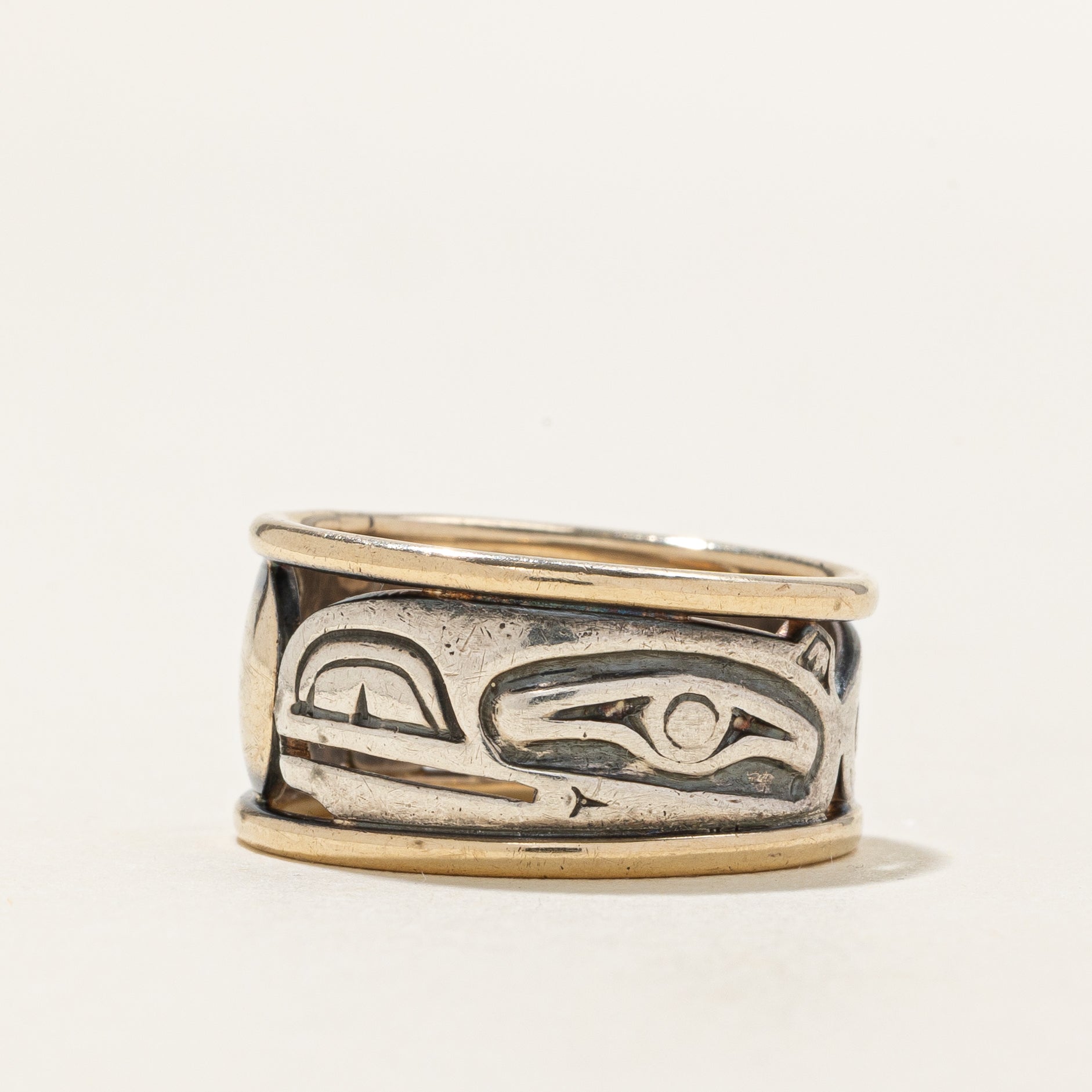 Bague Raven autochtone « Norman Bentley » | Taille 7,5 |