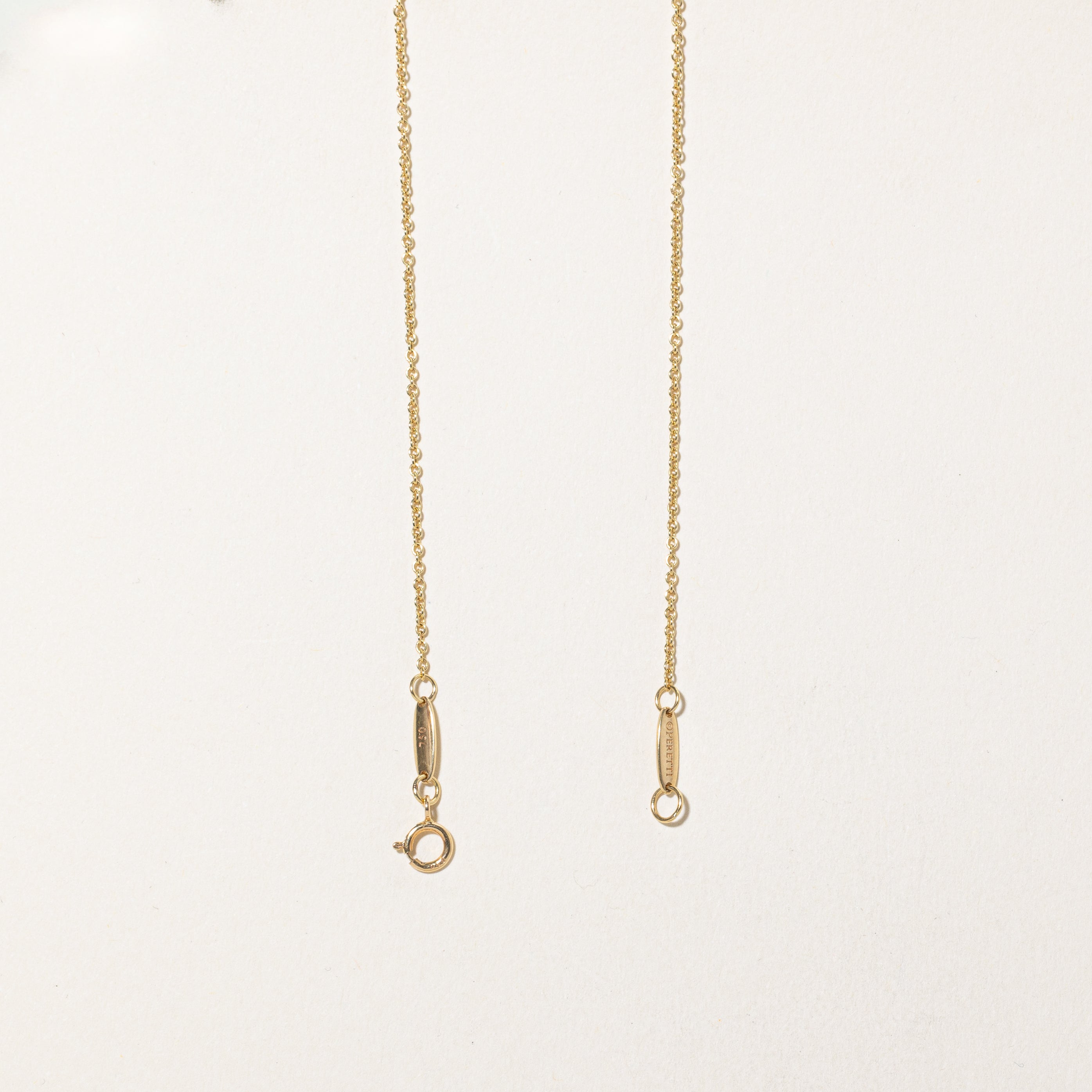 'Tiffany & Co.' Elsa Peretti Eternal Circle Pendant Necklace | 16" |