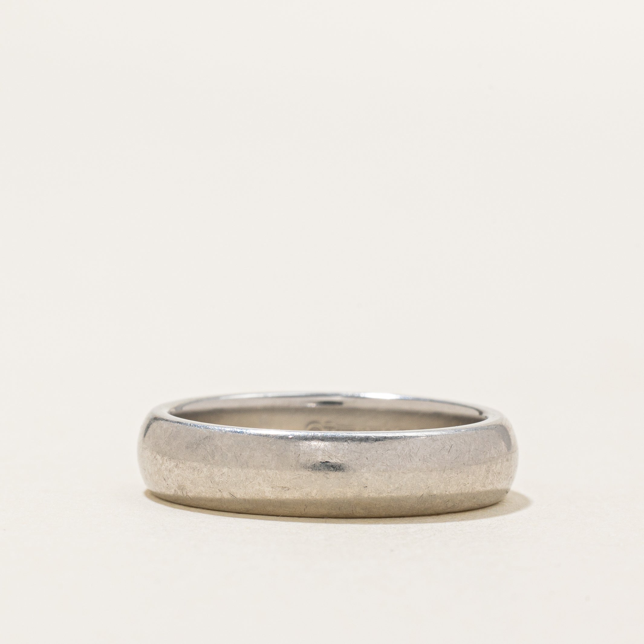 'Tiffany & Co.' Tiffany Forever Wedding Band Ring | 4.5mm | SZ 7.5 |