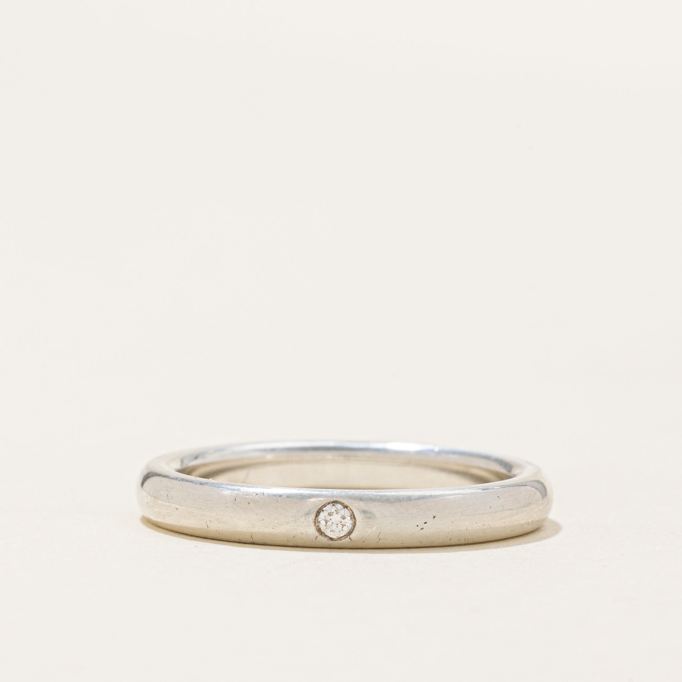 Bague Elsa Peretti « Tiffany & Co » | 0,02 ct | Taille 6,0 |
