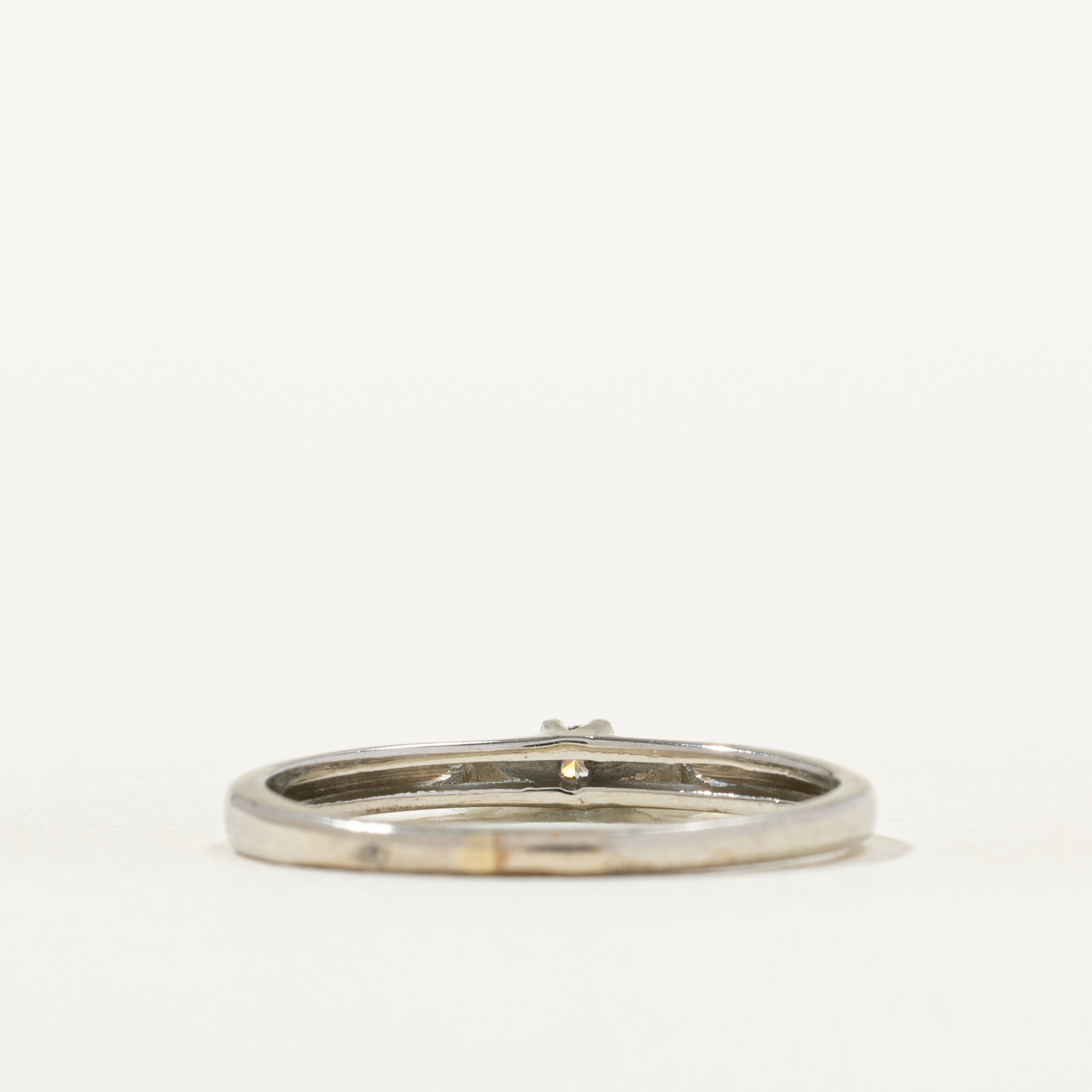 18k White Gold Diamond Ring | SZ 6.75 |