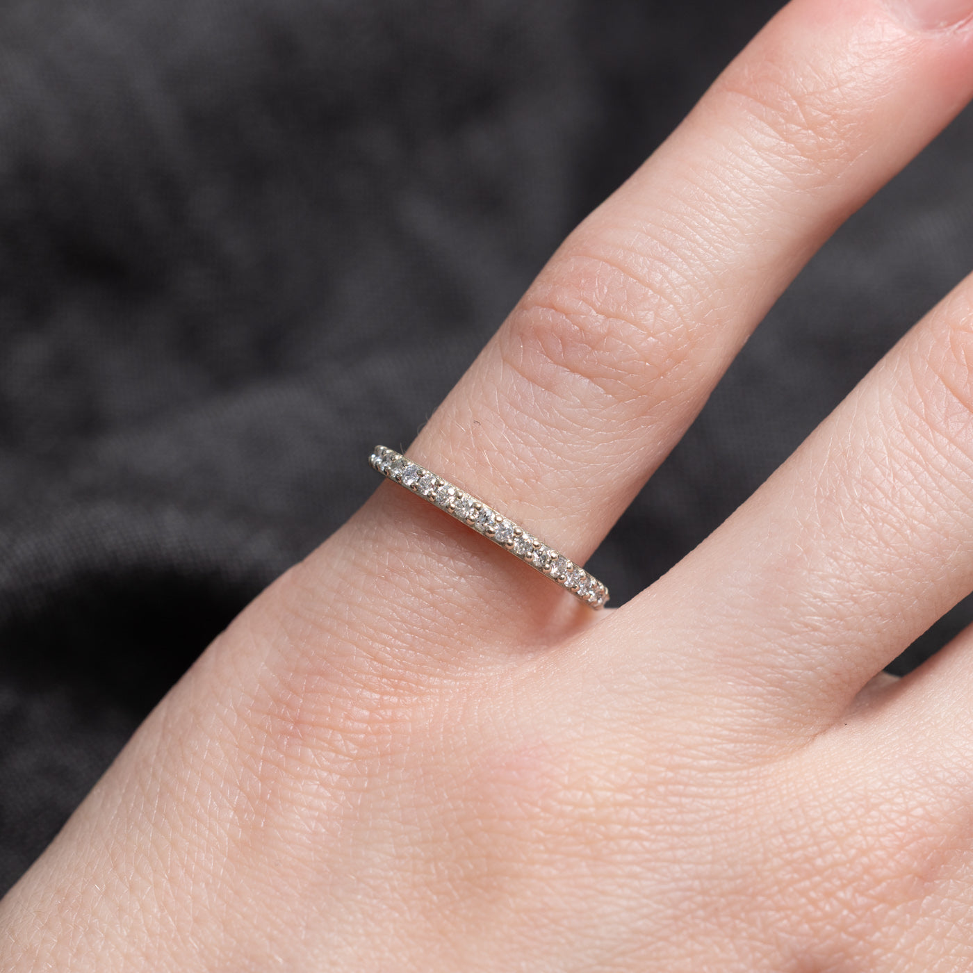 Semi Eternity Diamond Band | 1.80mm | SZ 4.5 |