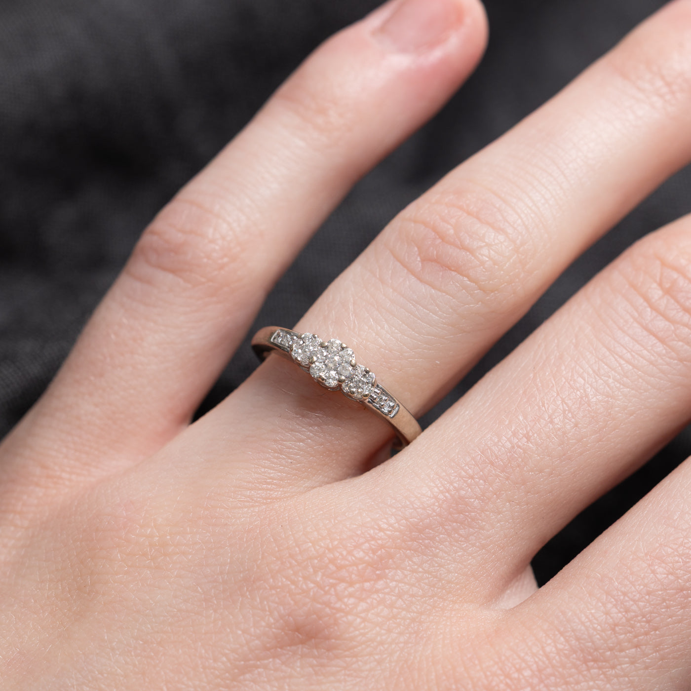 Diamond Multi Cluster Ring | SZ 5.75 |