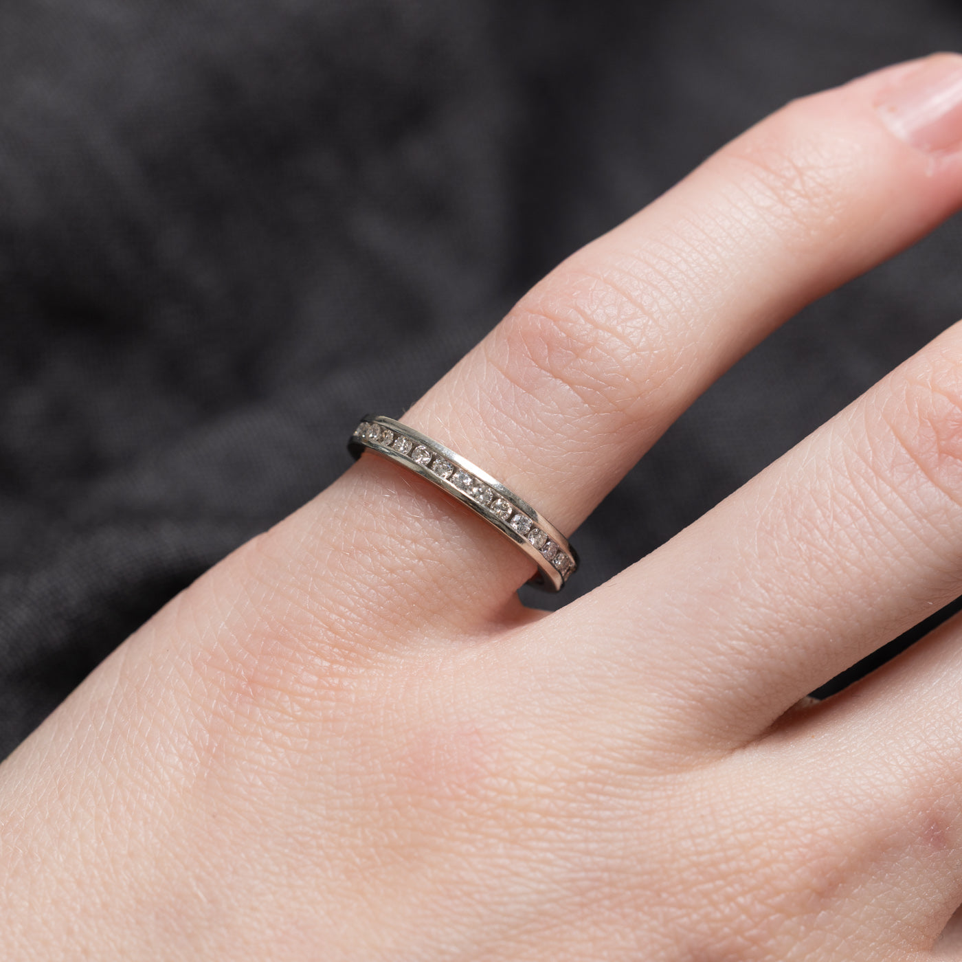 Channel Set Semi Eternity Diamond Band | 2.65mm | SZ 4.0 |