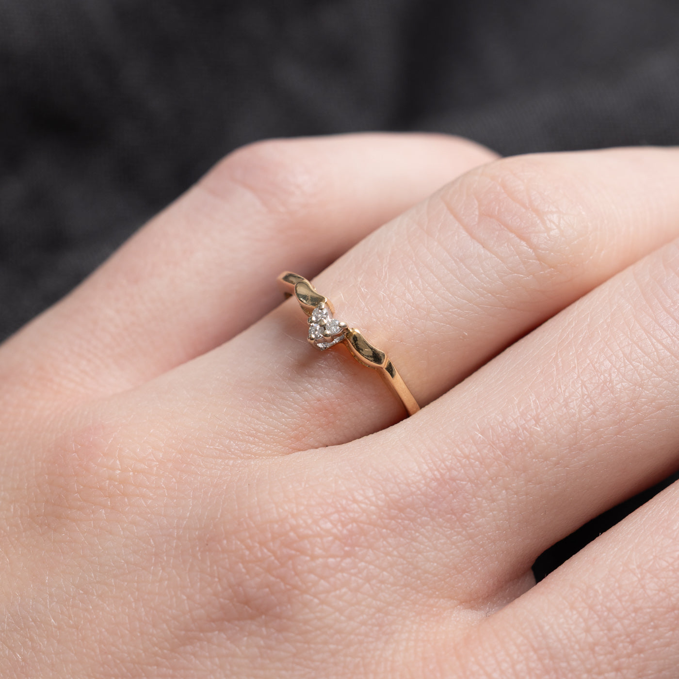 Diamond Cluster Contour Ring | SZ 5.0 |