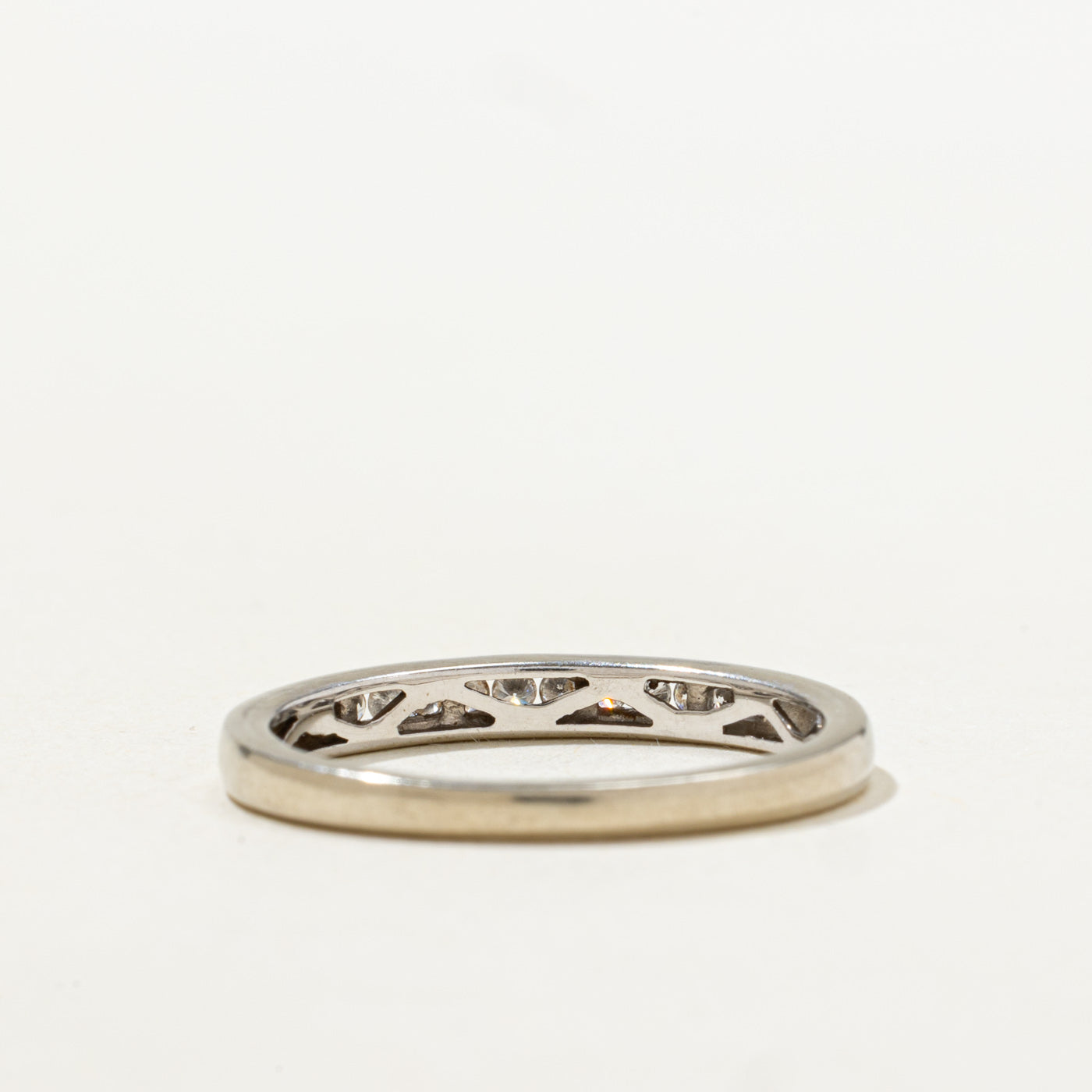 Channel Set Semi Eternity Diamond Band | SZ 7.25 |