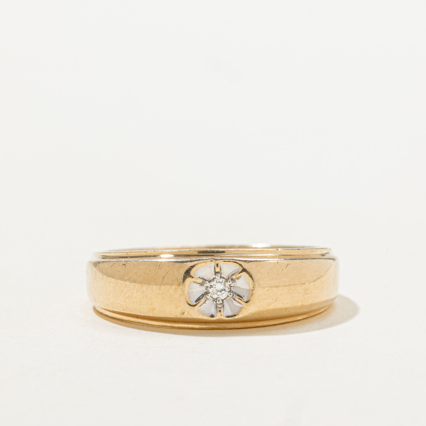 Illusion Set Diamond Band | SZ 9.75 |