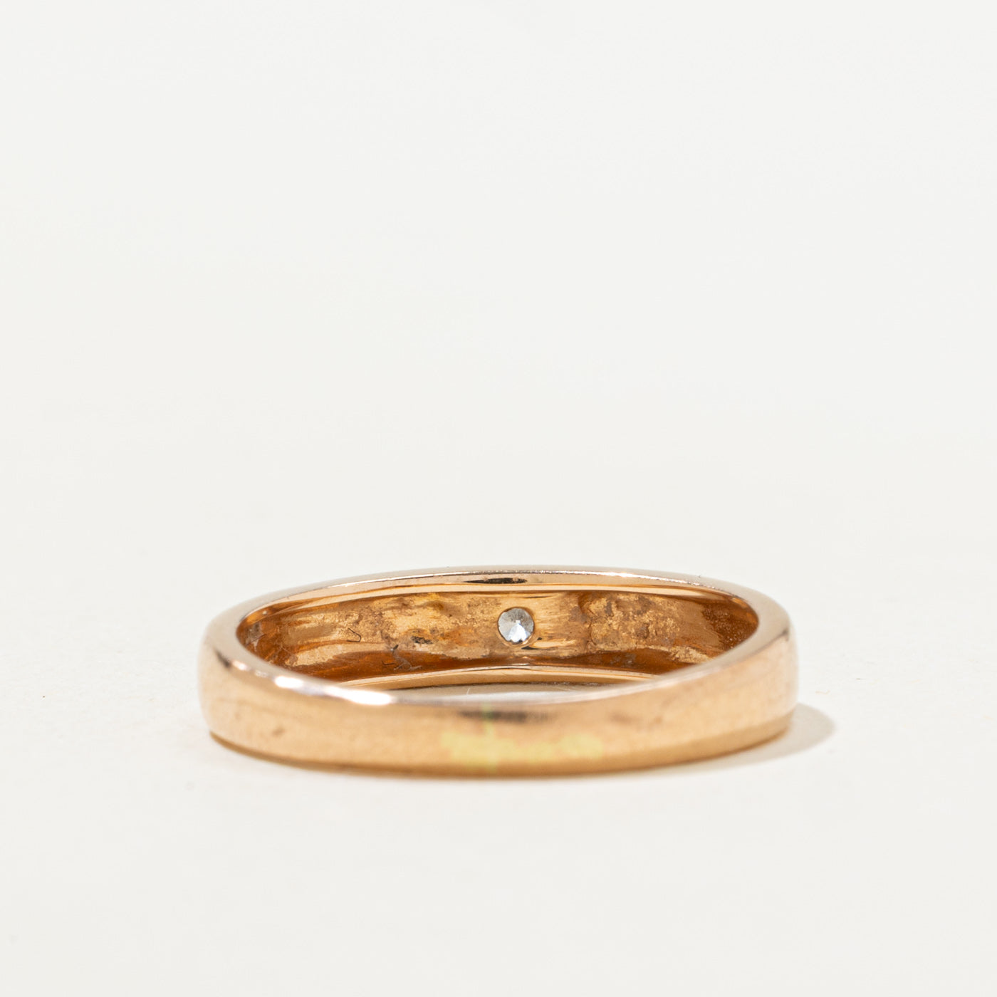 Flush Set Diamond Band | SZ 4.0 |