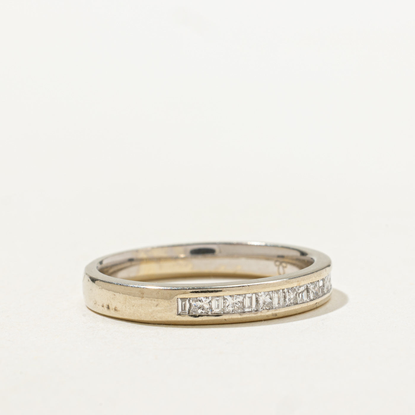 Channel Set Princess & Baguette Cut Diamond Band | 3.05mm | SZ 6.0 |