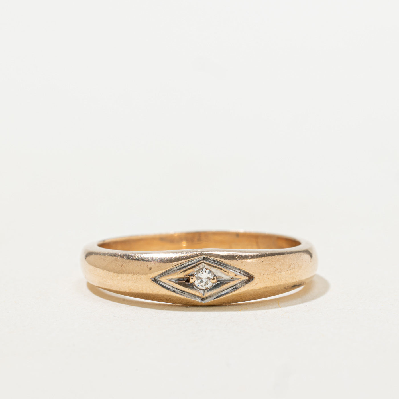 Diamond Geometric Band | SZ 9.75 |
