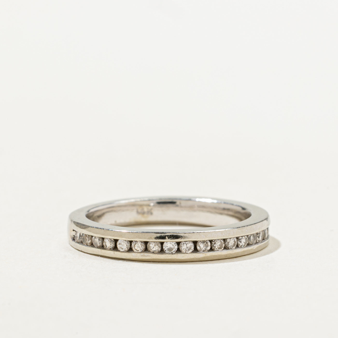 Channel Set Semi Eternity Diamond Band | 2.50mm | SZ 4.0 |