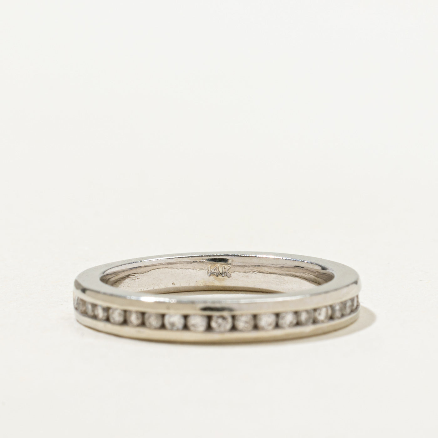 Channel Set Semi Eternity Diamond Band | 2.80mm | SZ 8.25 |