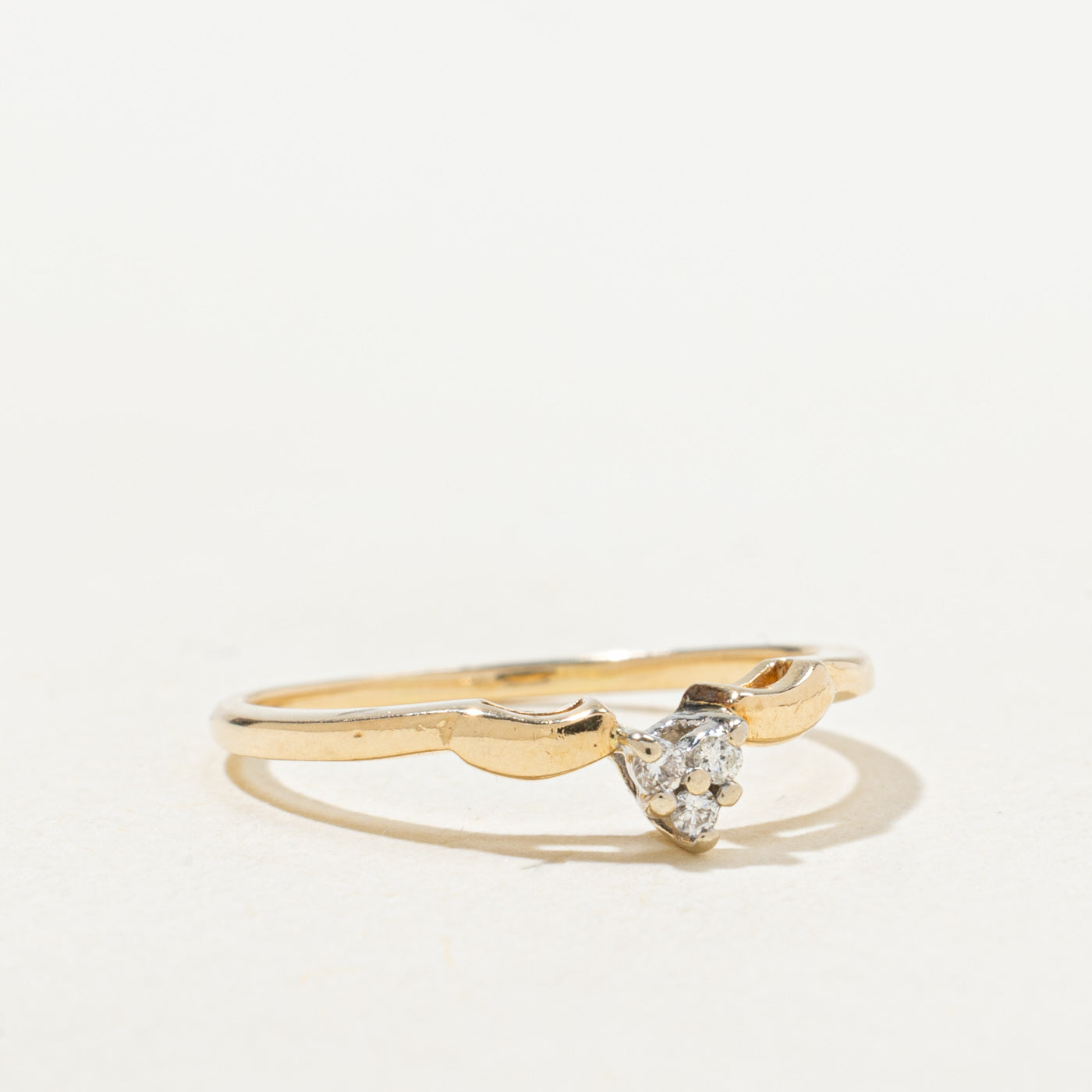 Diamond Cluster Contour Ring | SZ 5.0 |
