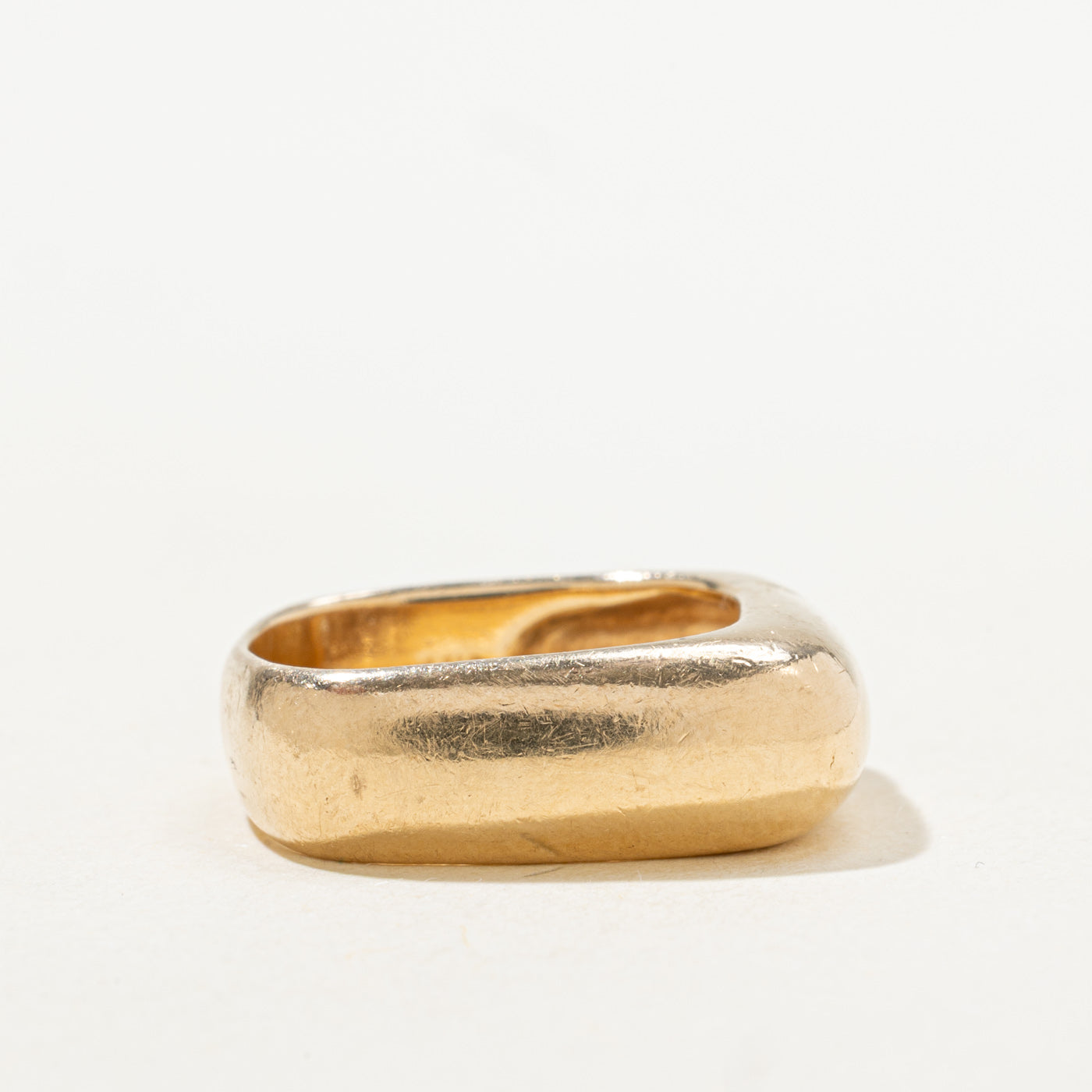 Star Set Diamond Soft Square Dome Band | 7.35mm | SZ 6.25 |