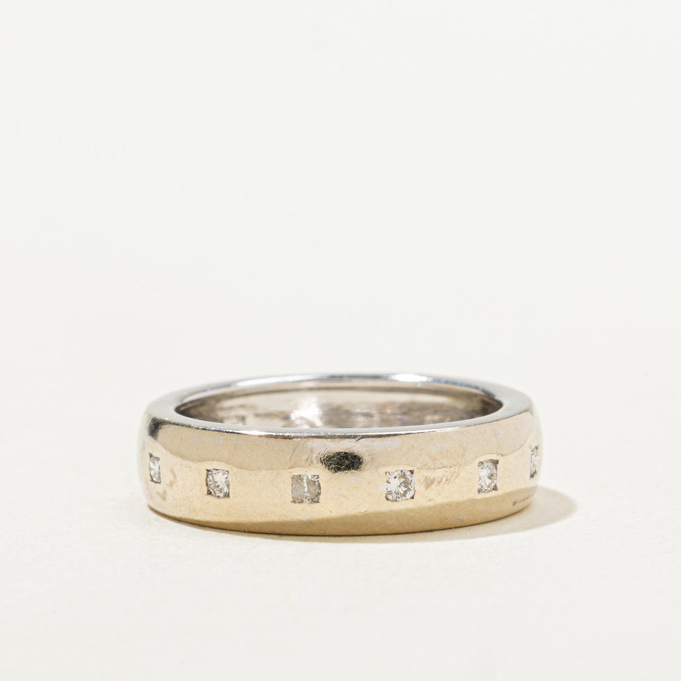 Flush Set Semi Eternity Diamond Band | 5.30mm | SZ 6.0 |