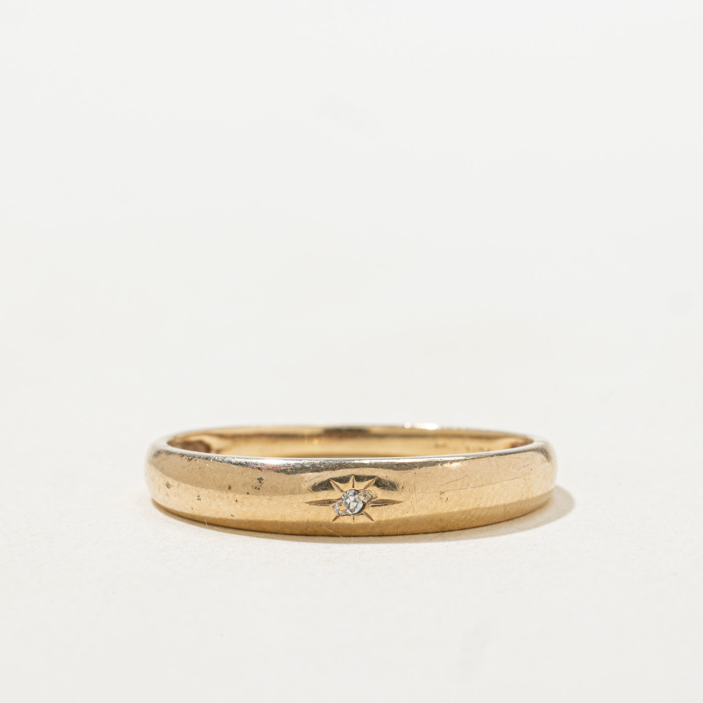 Bande de diamants sertie d’étoiles | Taille 8,5 |