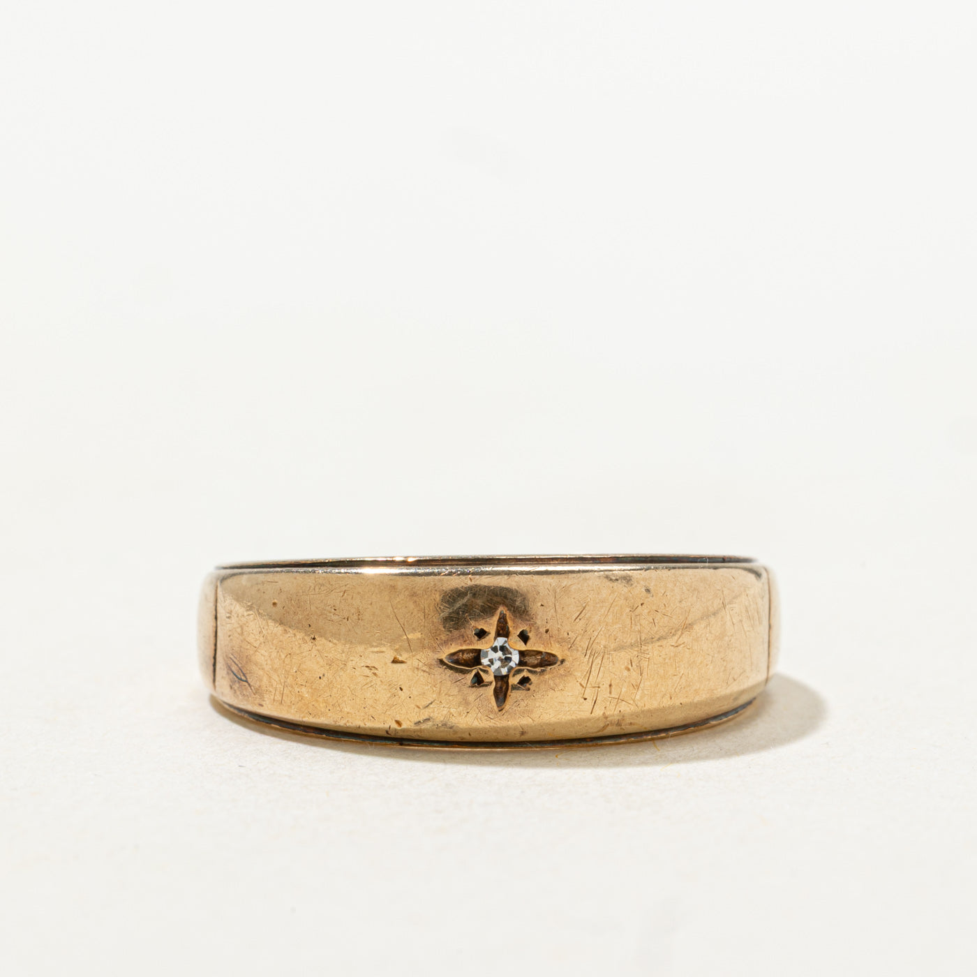 Bande de diamants sertie d’étoiles | TAILLE 9,75 |
