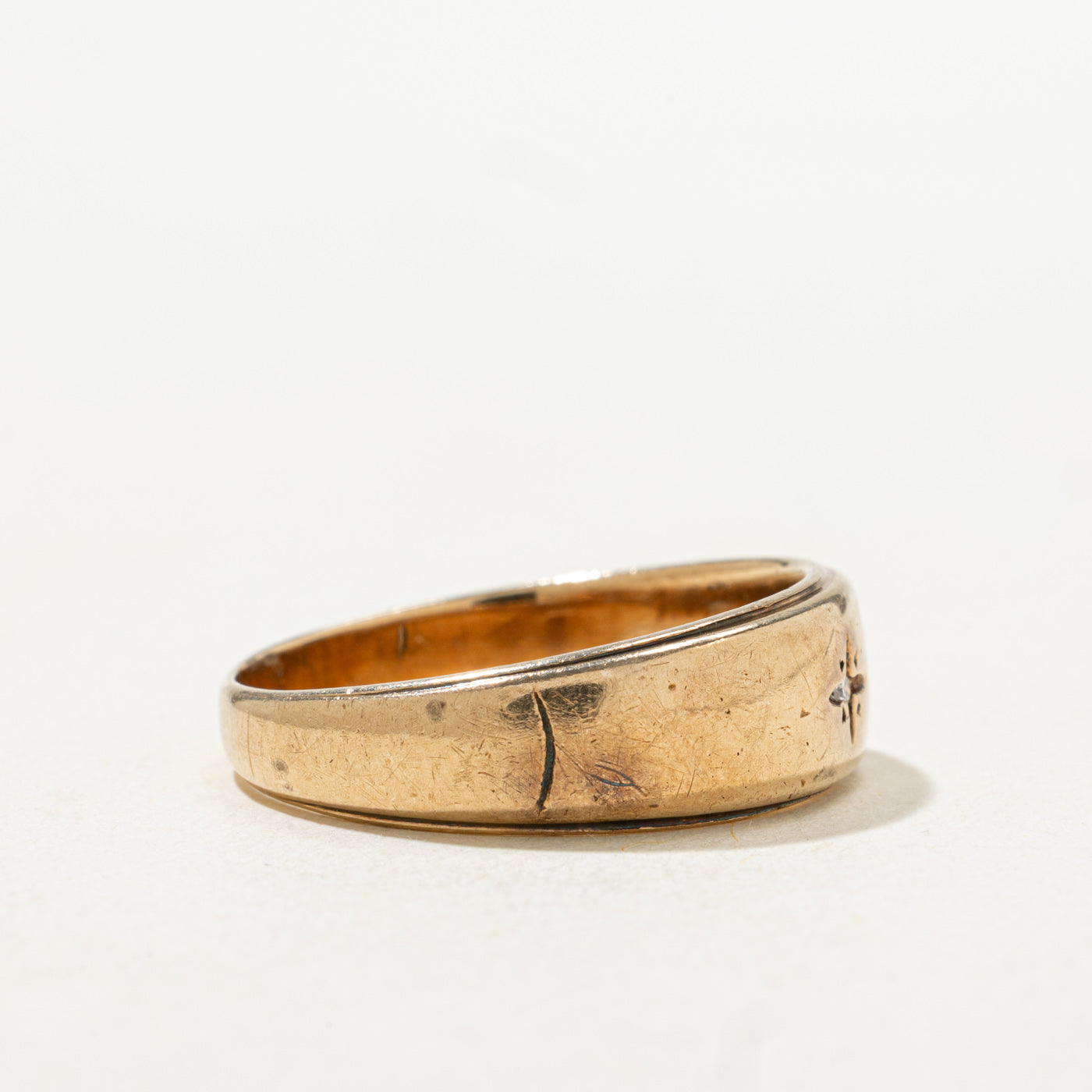 Bande de diamants sertie d’étoiles | TAILLE 9,75 |