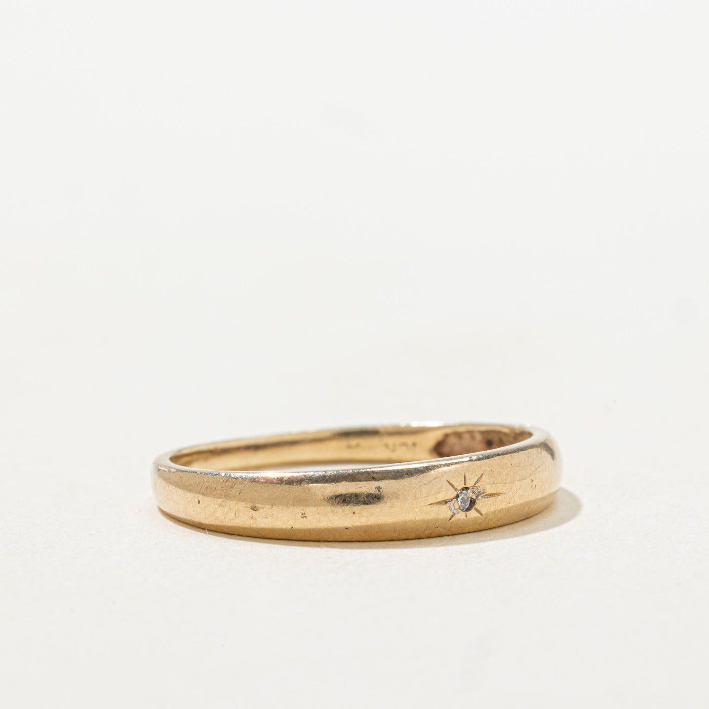 Bande de diamants sertie d’étoiles | Taille 8,5 |