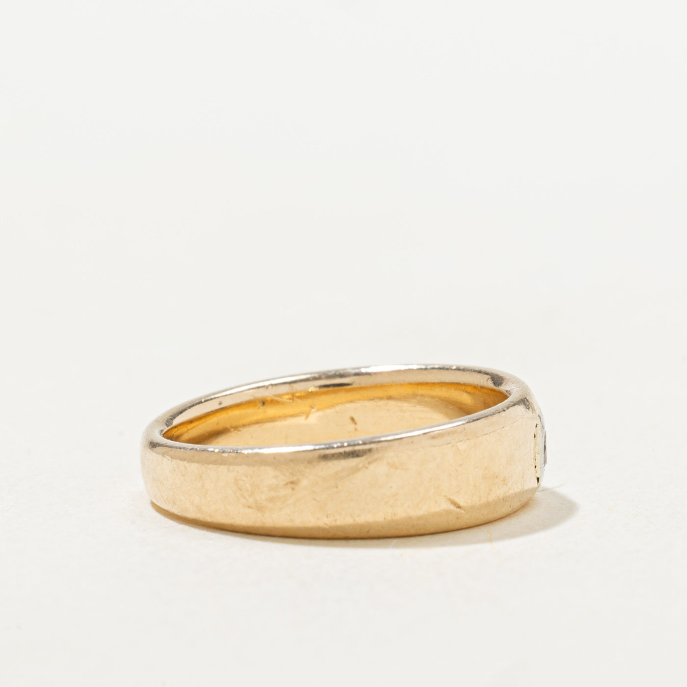 Flush Set Diamond Band | SZ 3.0 |