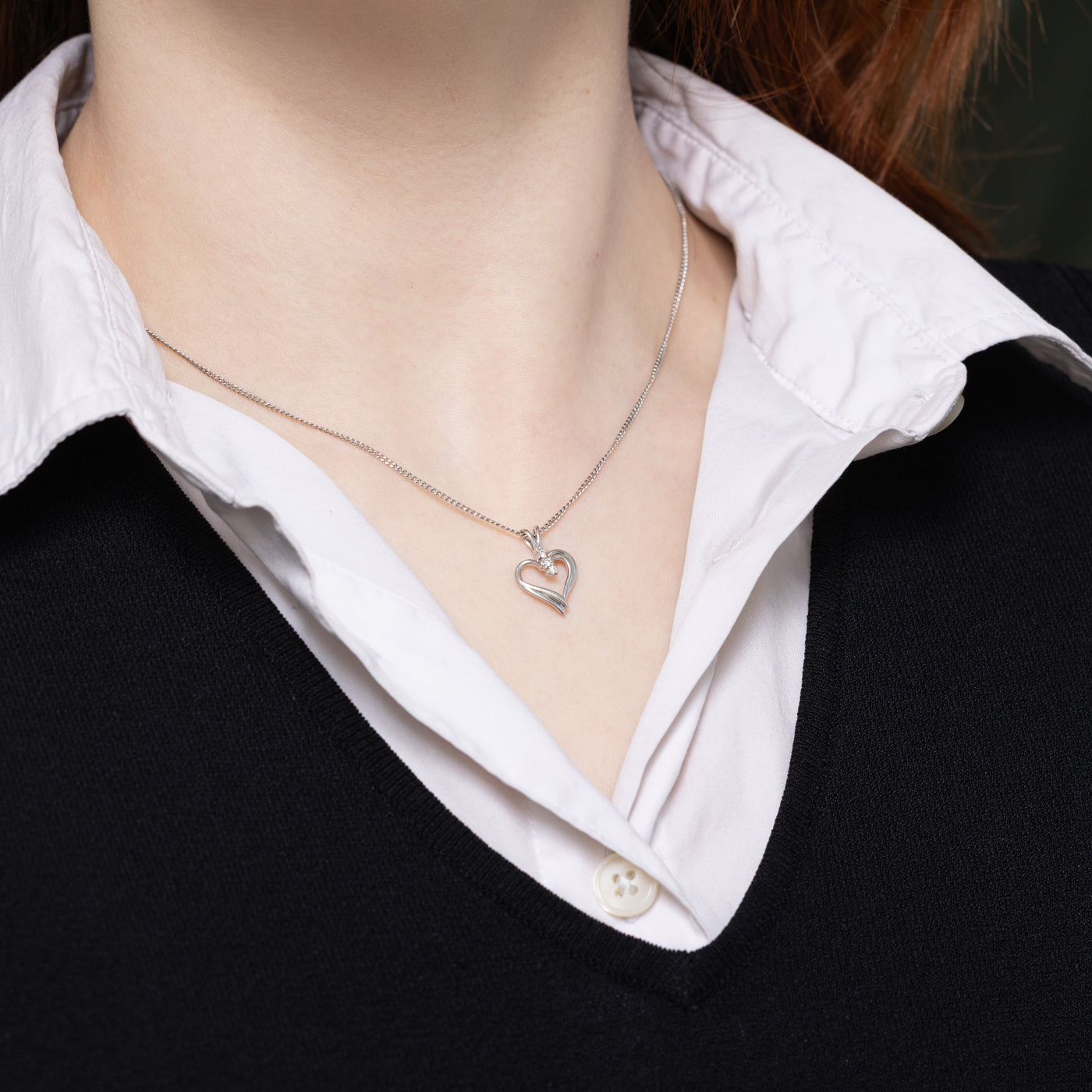 Diamond Heart Pendant