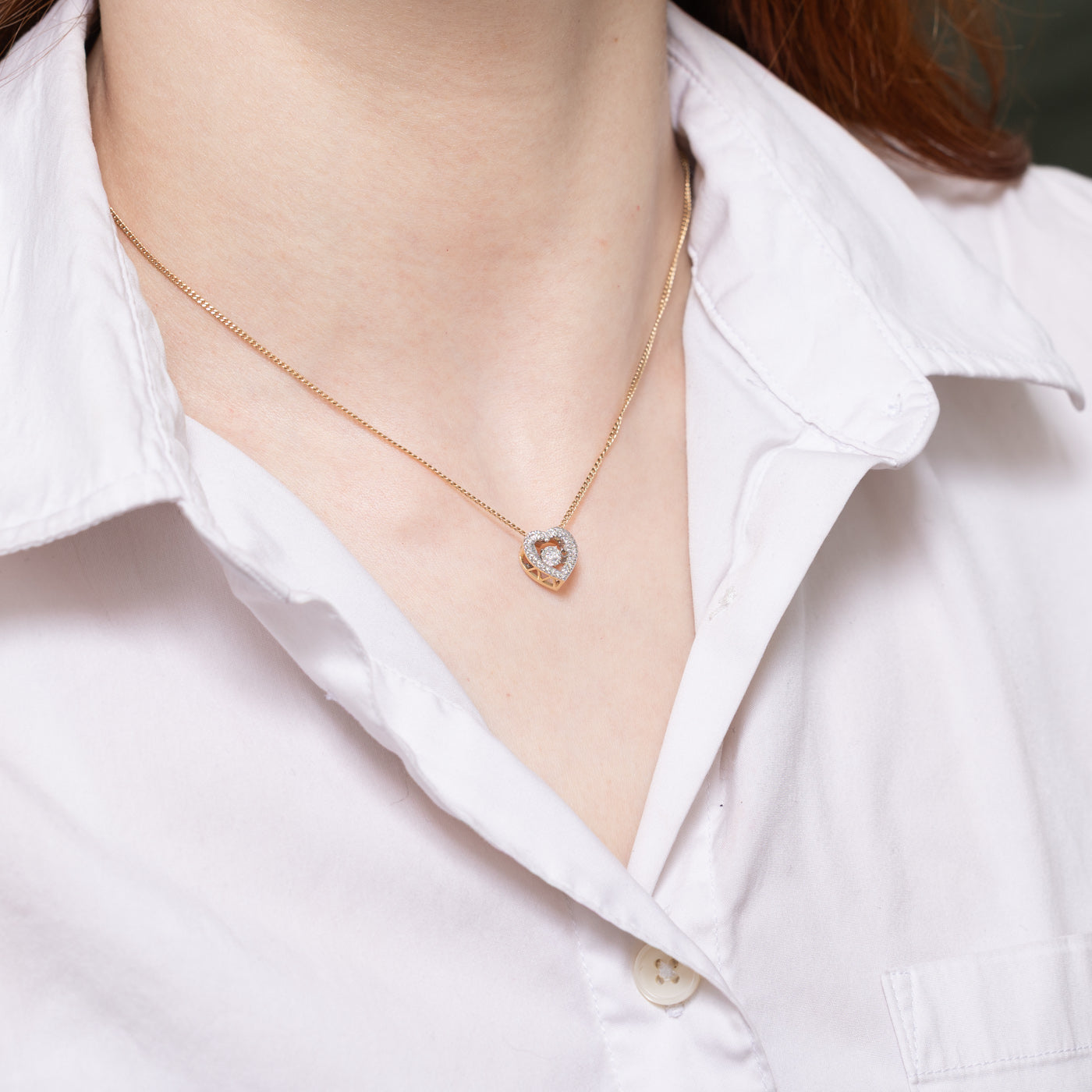 Diamond Heart Pendant