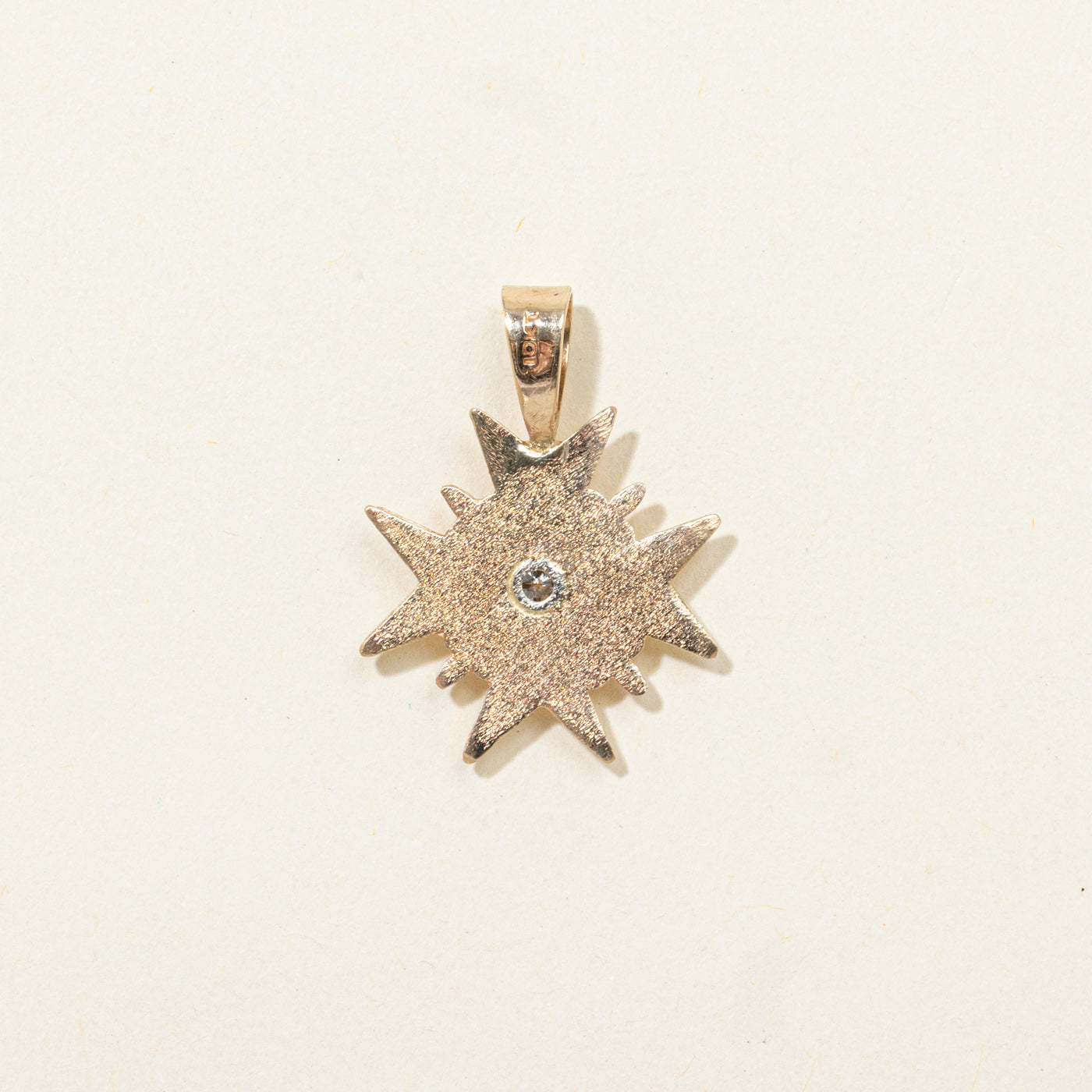 Diamond Maltese Cross Pendant