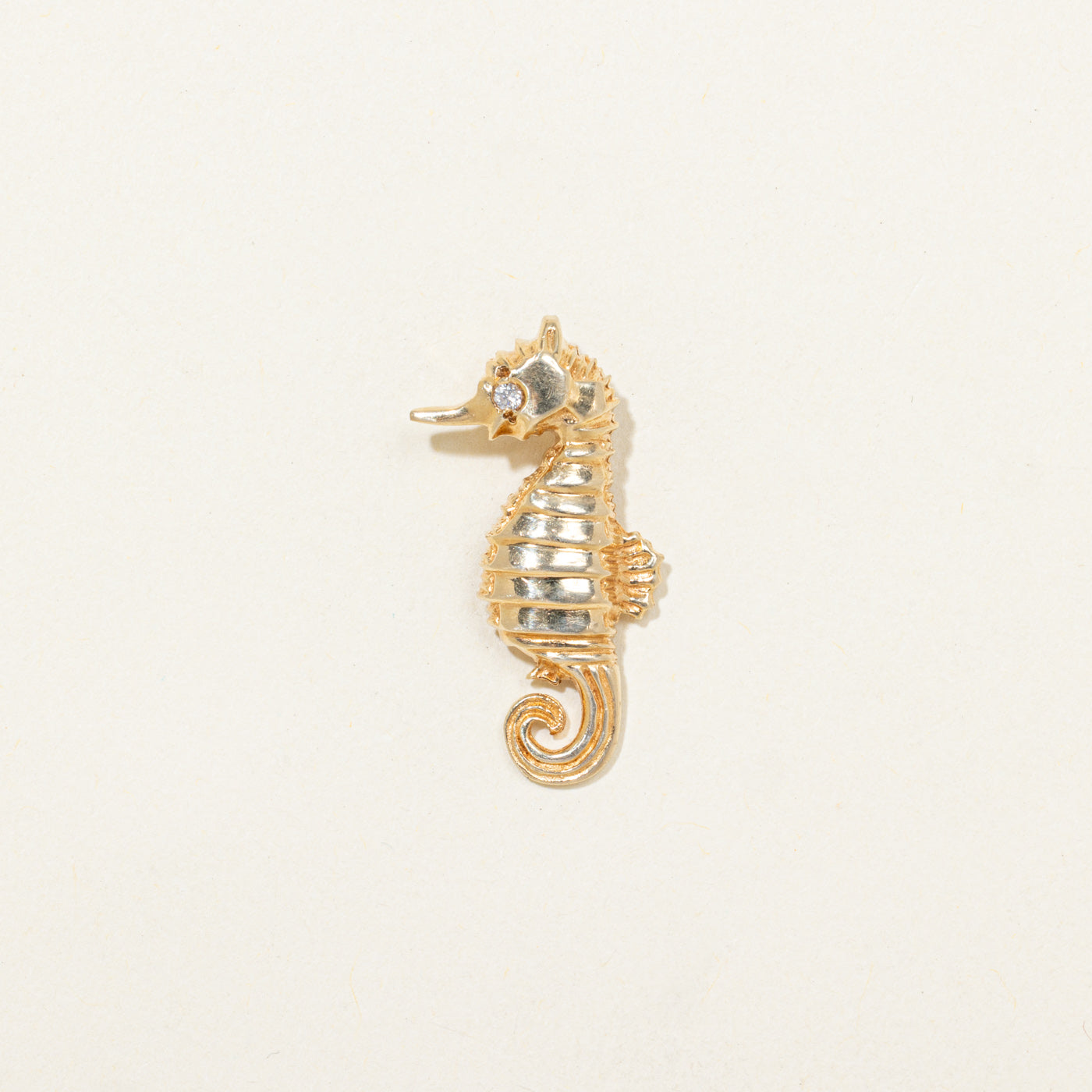 Pendentif Hippocampe en Diamant