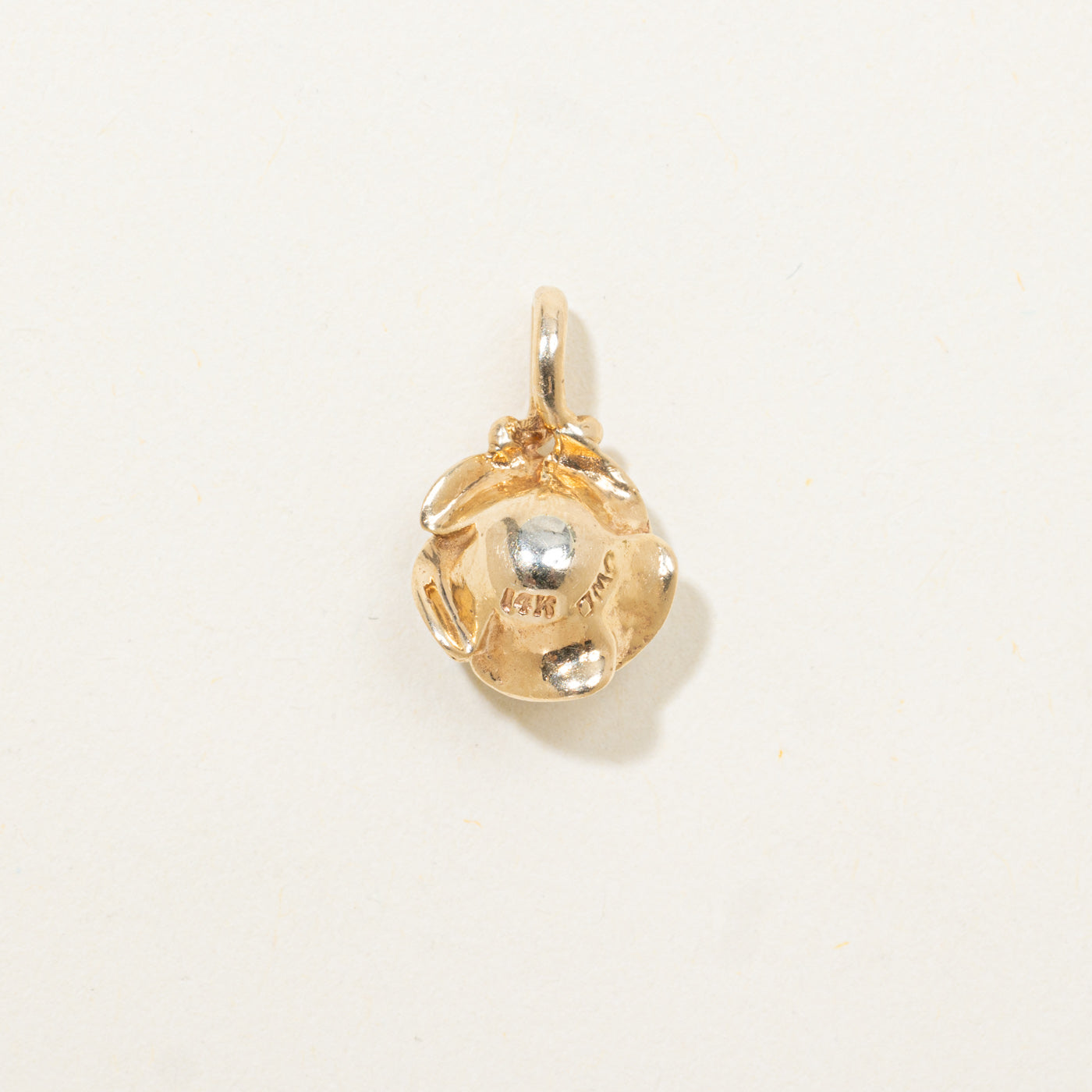Diamond Rose Pendant