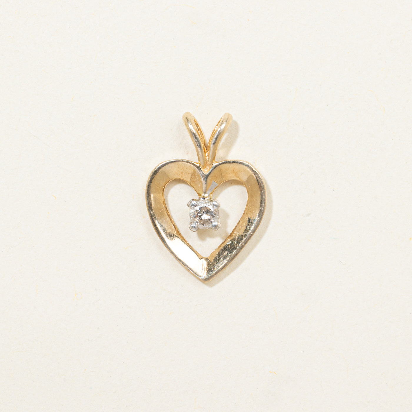 Diamond Heart Pendant