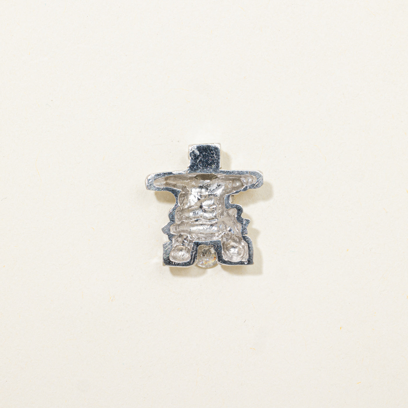 Diamond Inukshuk Pendant