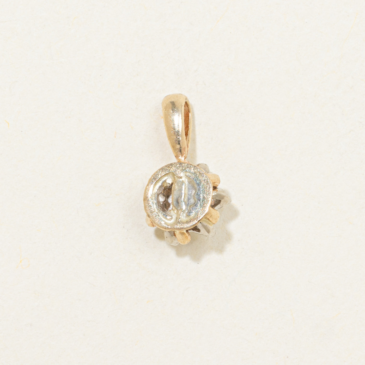 Diamond Petal Cluster Pendant