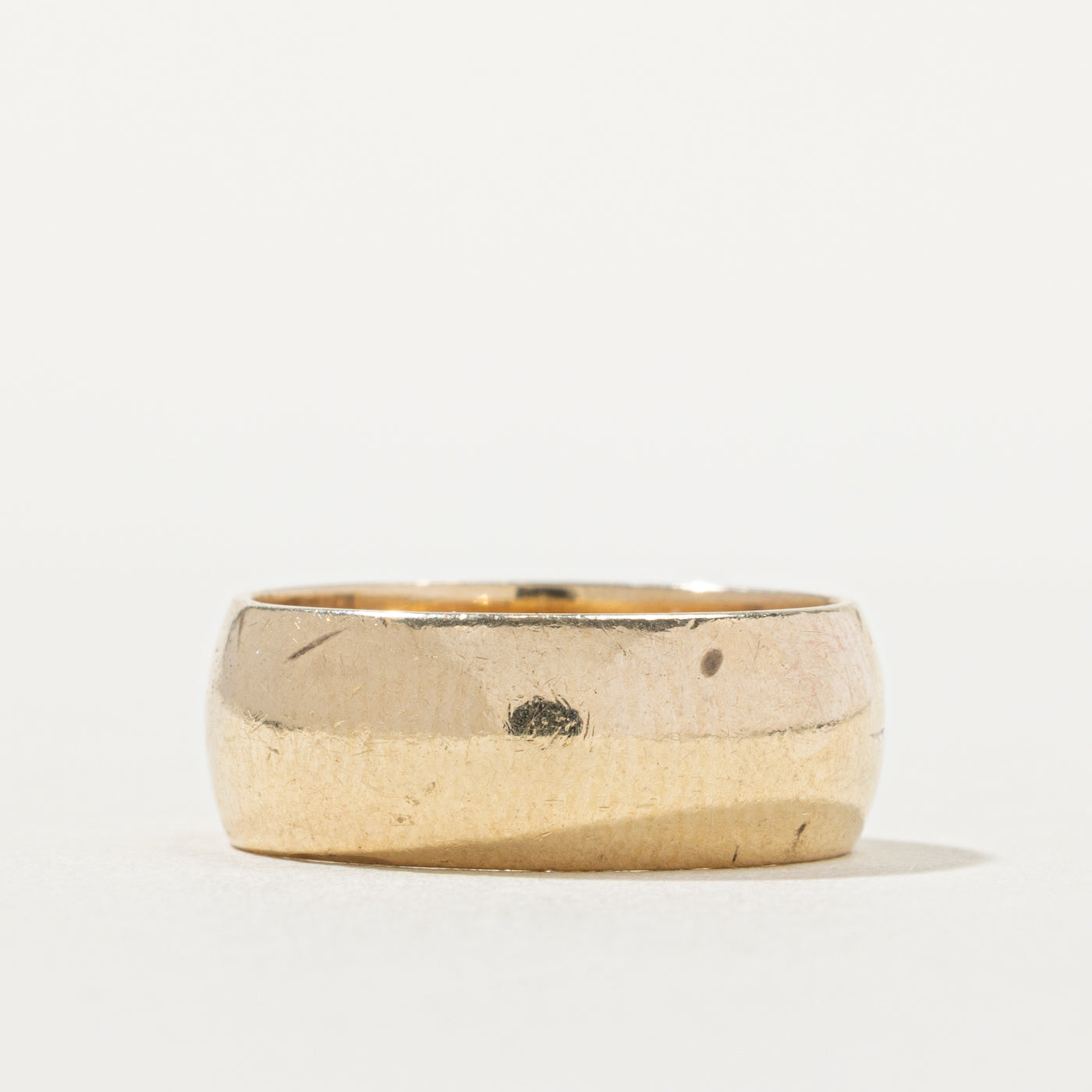 Vintage Canadian Star Set Diamond Band | 6.95mm | SZ 5.5