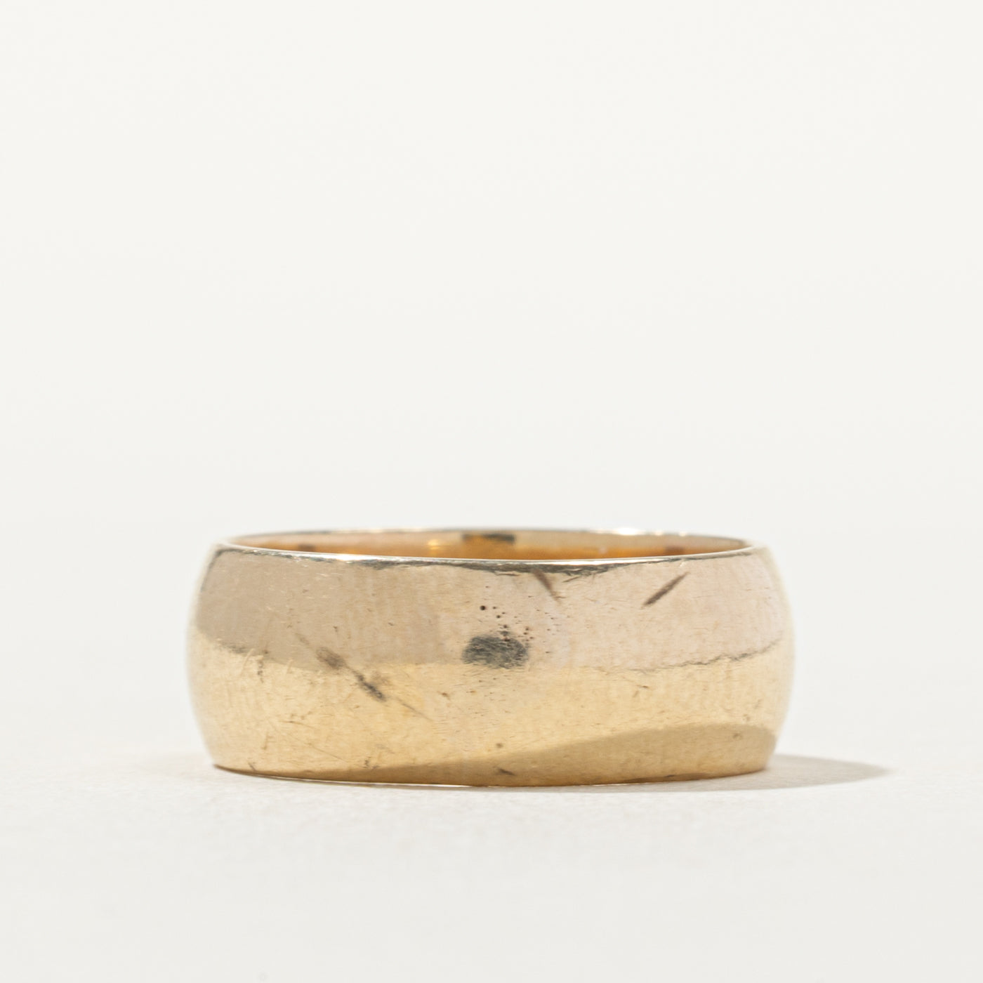 Vintage Canadian Star Set Diamond Band | 6.95mm | SZ 5.5