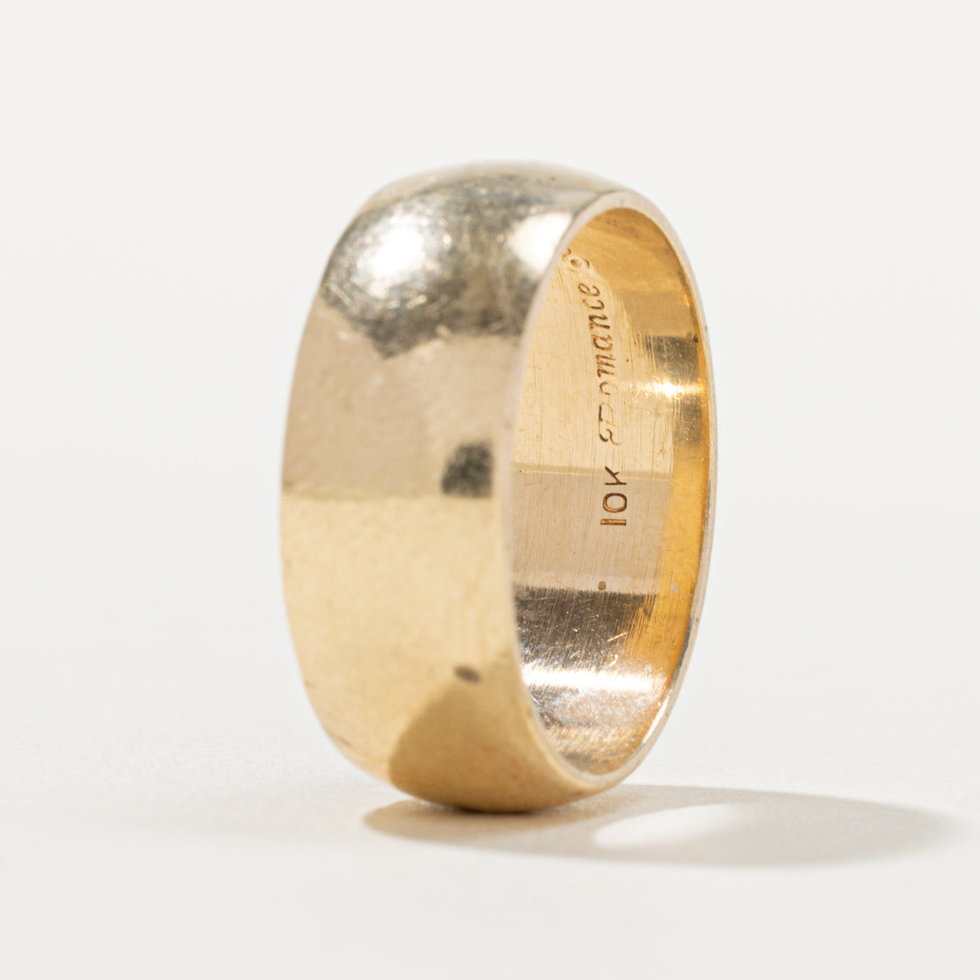 Vintage Canadian Star Set Diamond Band | 6.95mm | SZ 5.5