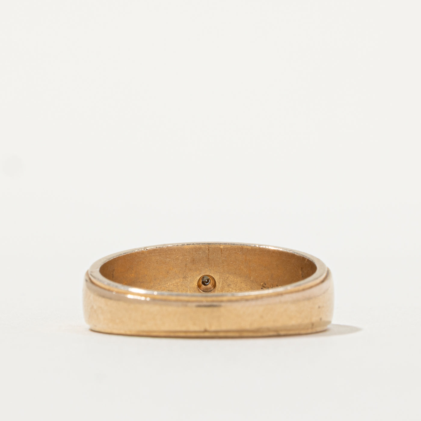 10k Star Set Diamond Band | SZ 9.75