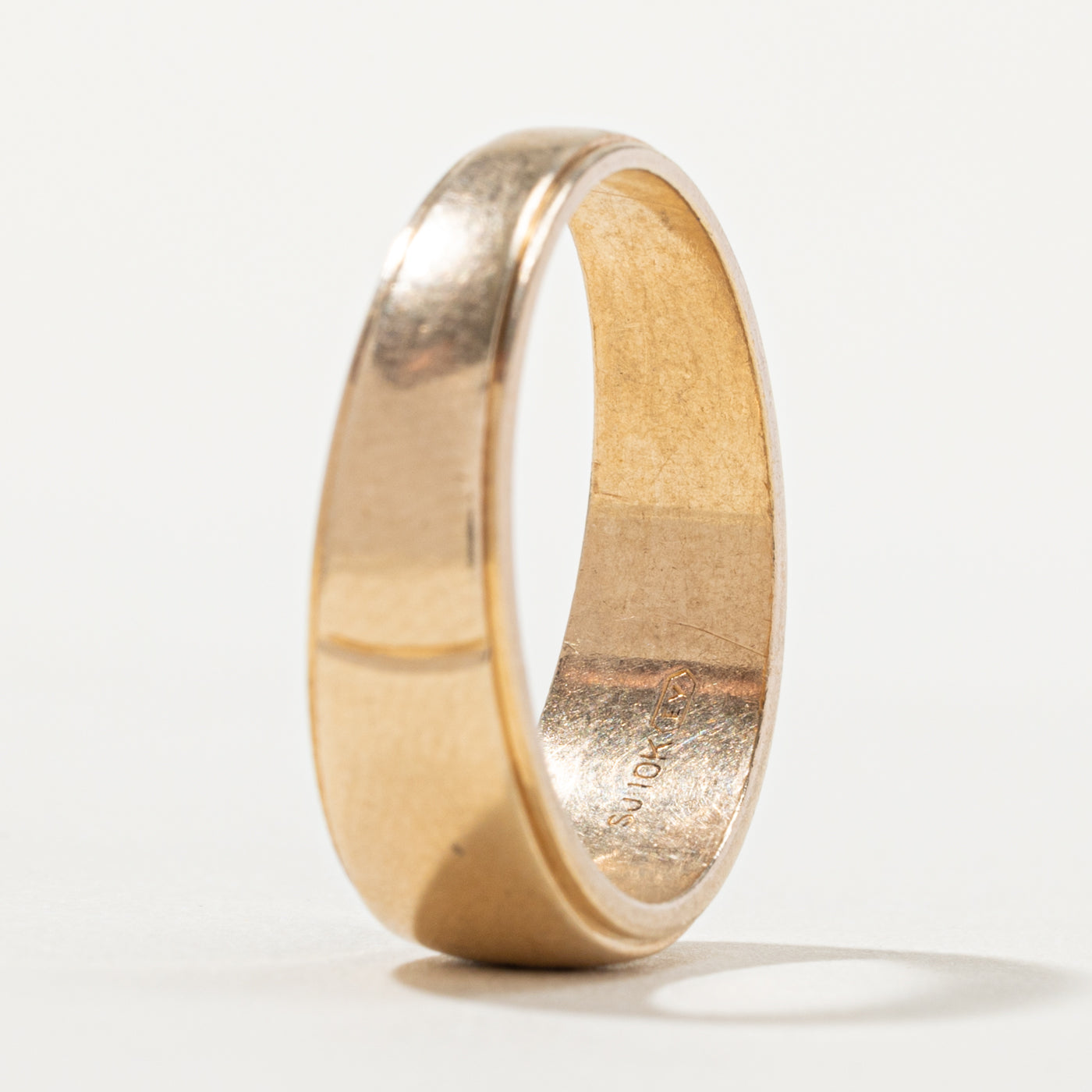 10k Star Set Diamond Band | SZ 9.75